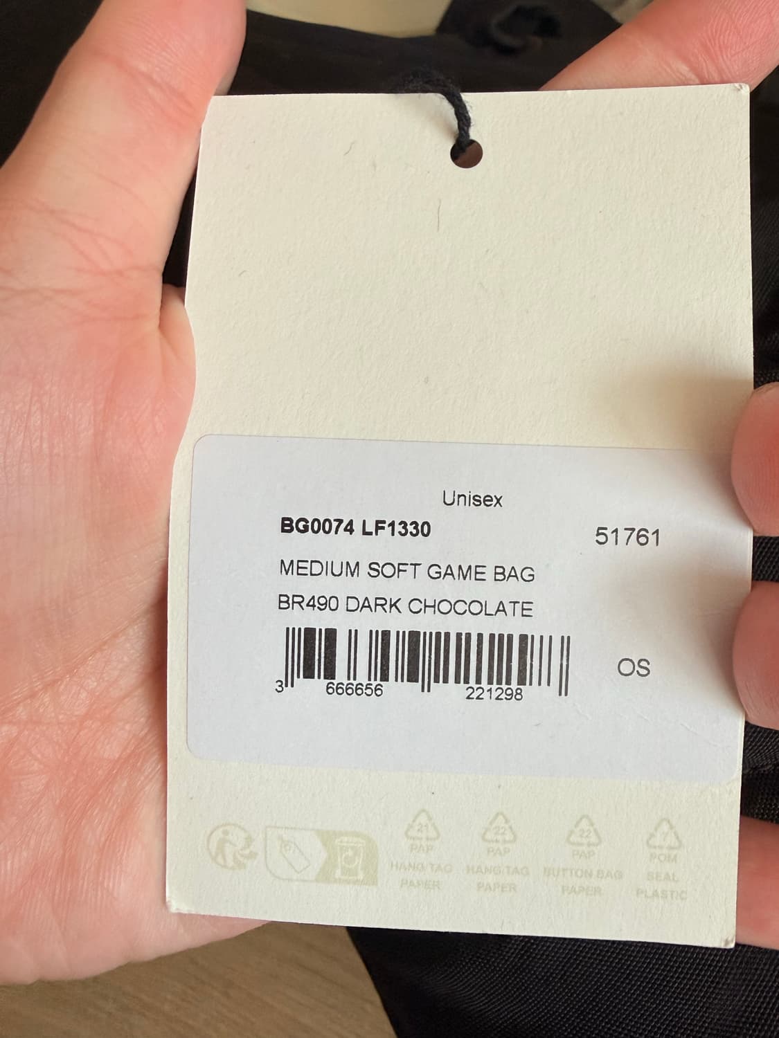 르메르 소프트게임백 미디움 다크 초콜릿 상품이미지3