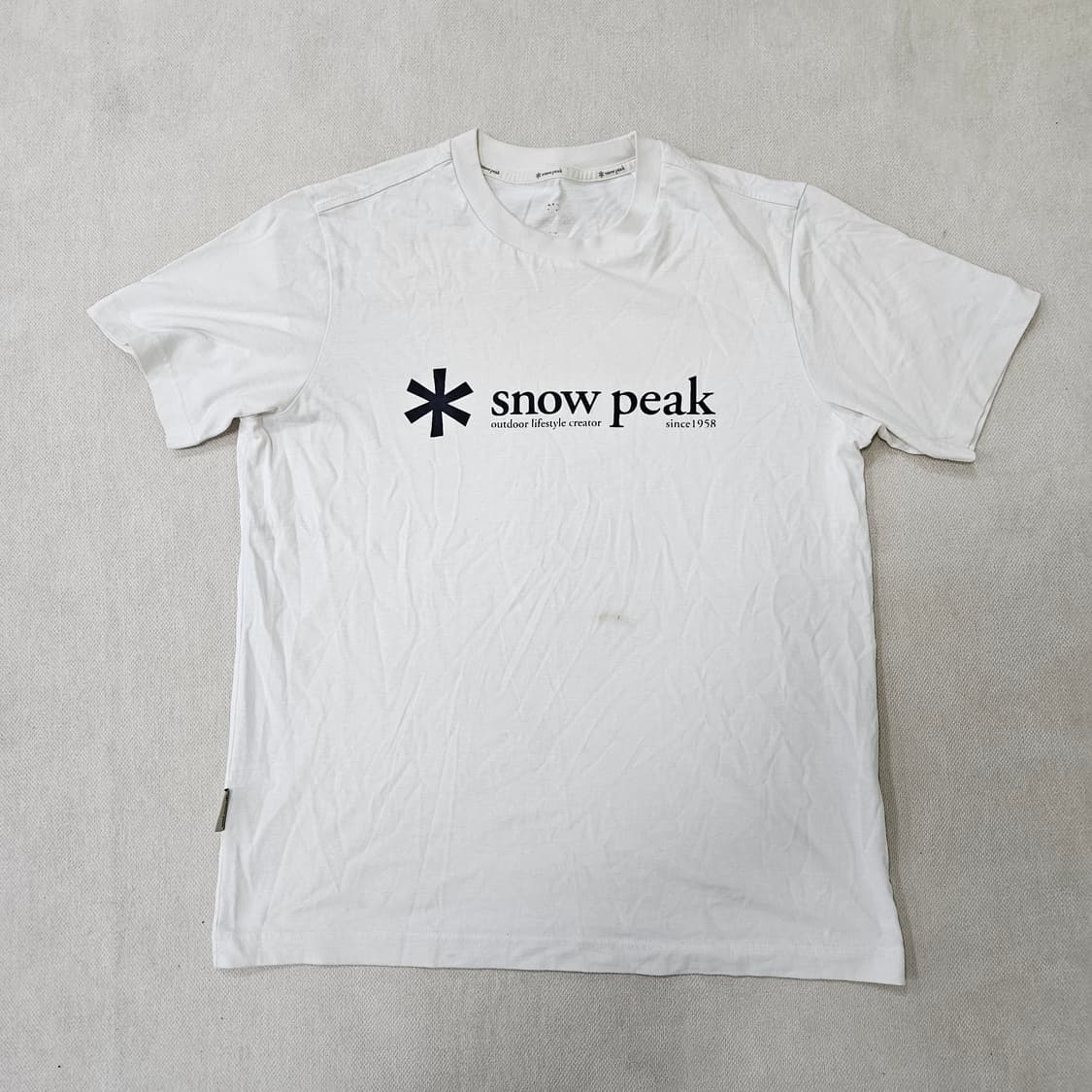 95 스노우피크 냉감 로고 반팔 티셔츠 0311Y 상품이미지1
