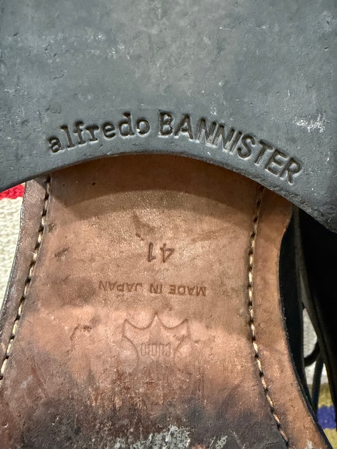 알프레도 바니스터 스퀘어 토 롱힐 더비 슈즈 상품이미지7