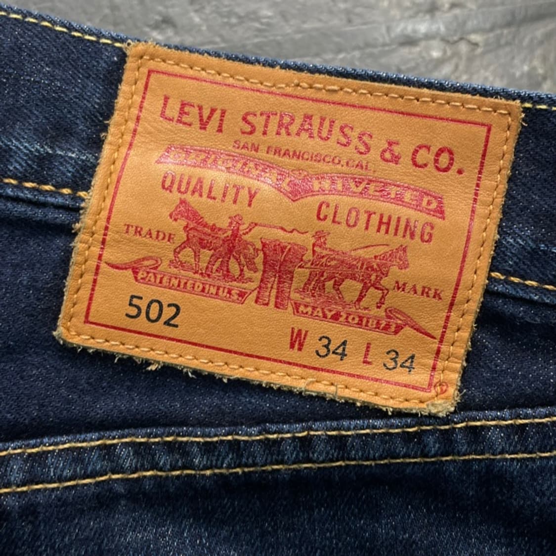 34 리바이스 502 청바지 상품이미지5