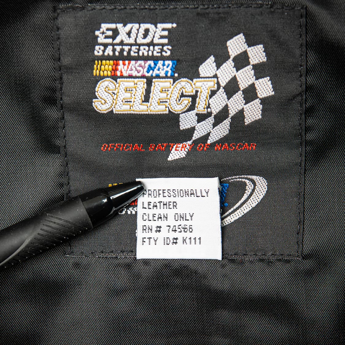 [110] 00s NASCAR 나스카 레이싱 램스킨 레더자켓 블랙  상품이미지8