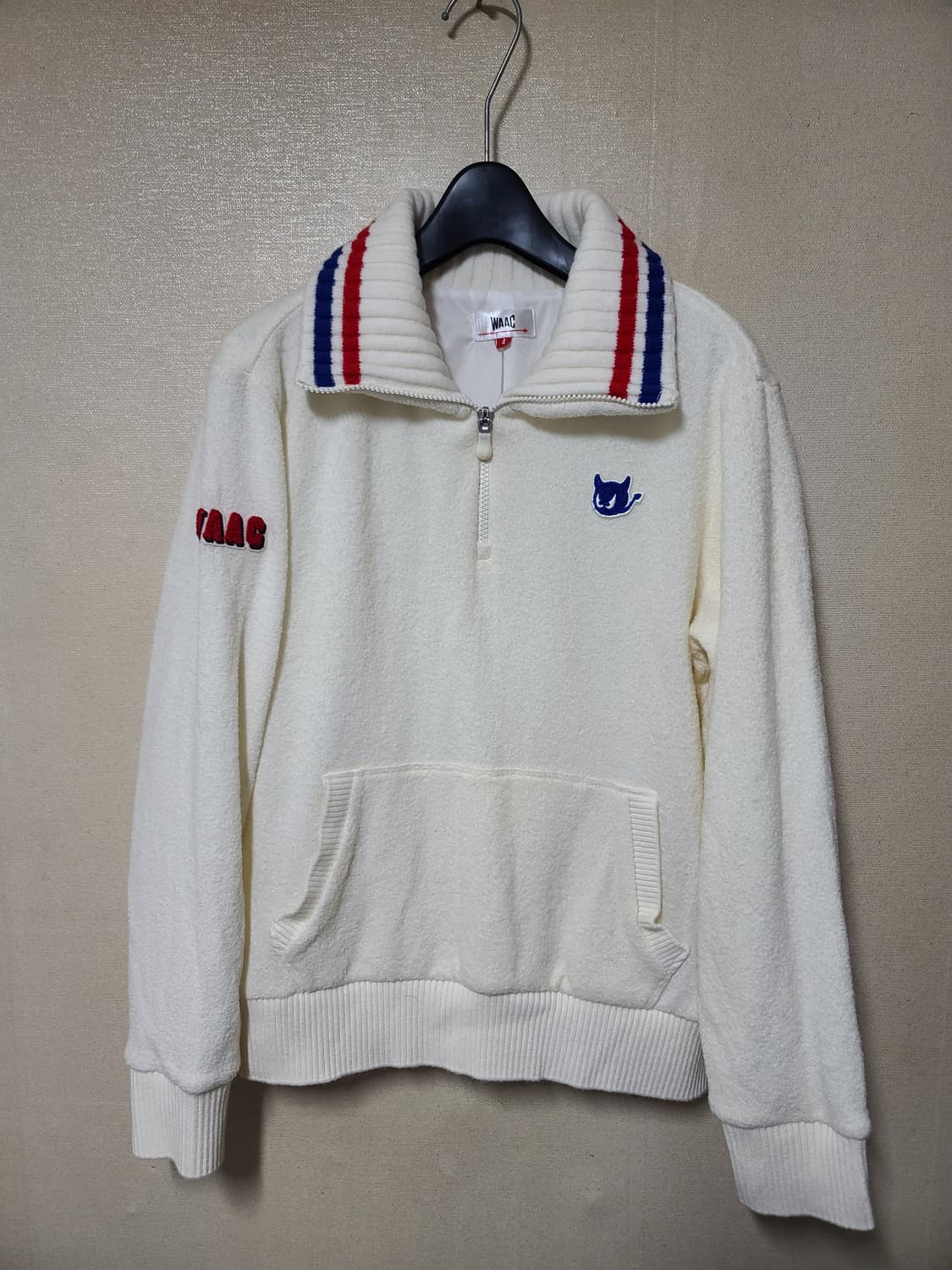 왁 부클 방풍 반집업티 상품이미지1