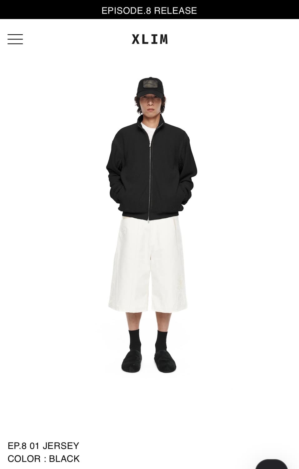 XLIM EP.8 Jersey Black 상품이미지1