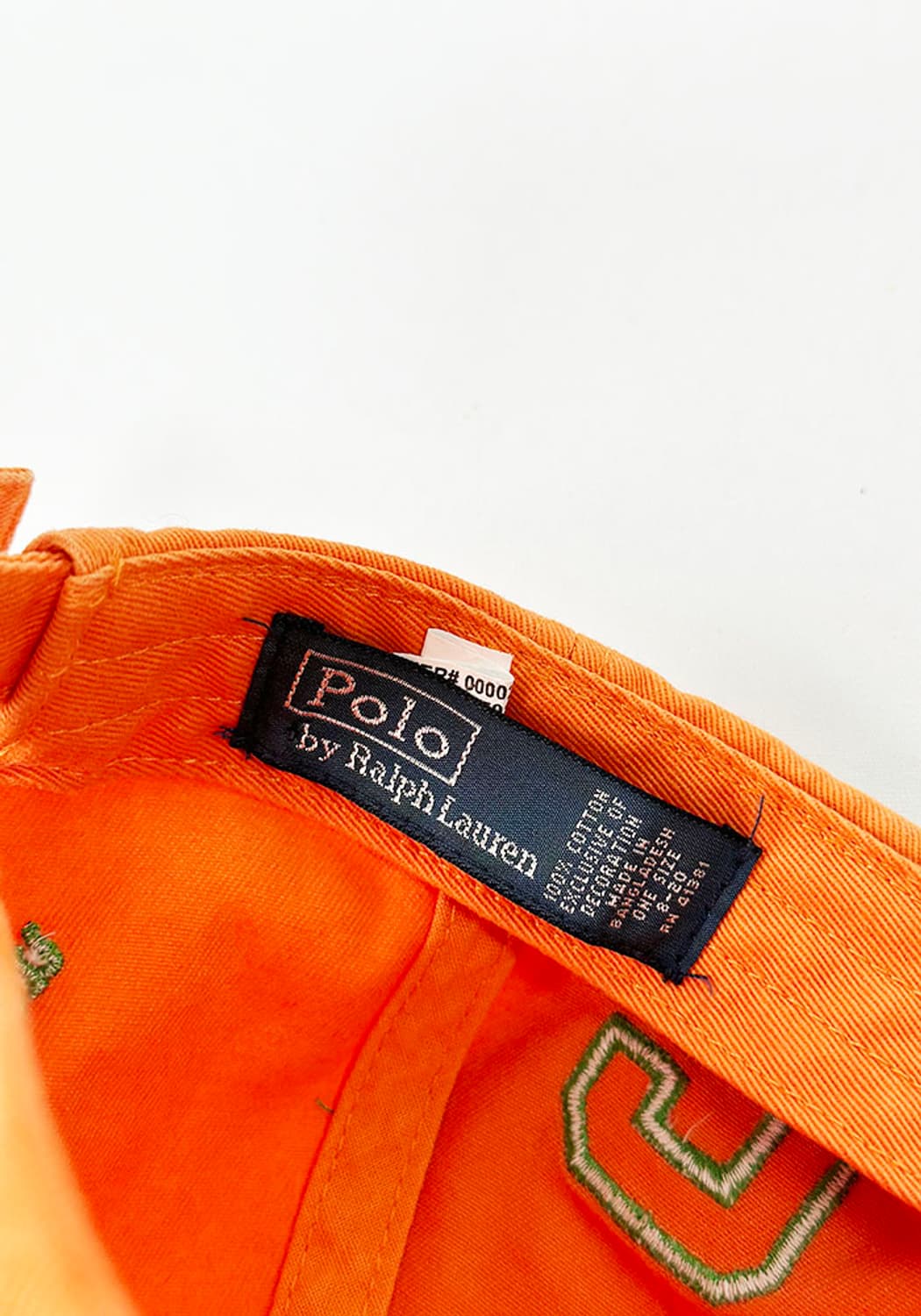 [S1ZE] 폴로랄프로렌 빅포니 오렌지 볼캡 상품이미지7