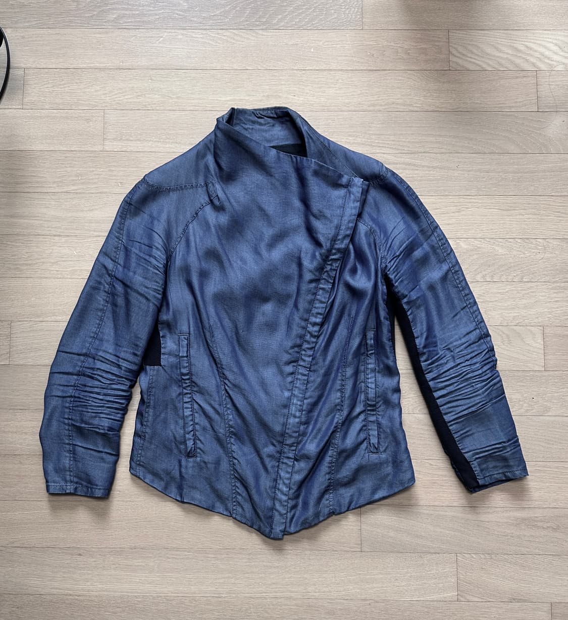 헬무트랭 비대칭 텐셀 자켓 womens L 상품이미지2