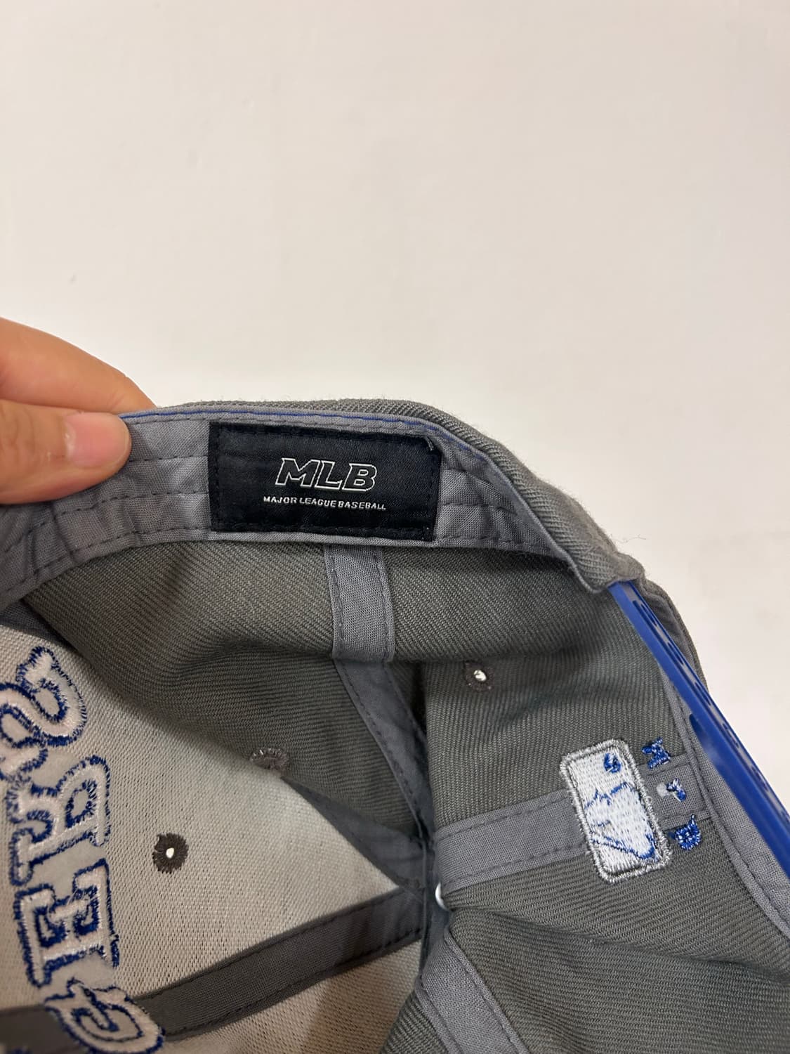 MLB LA 다저스 그레이/블루 스냅백 상품이미지6