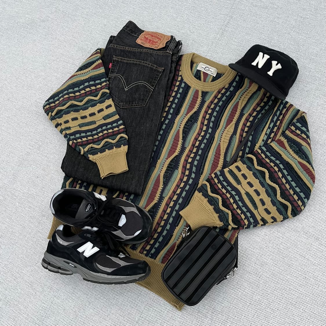 Vintage 90s MALCOMSWEAR Knit Sweater 상품이미지9