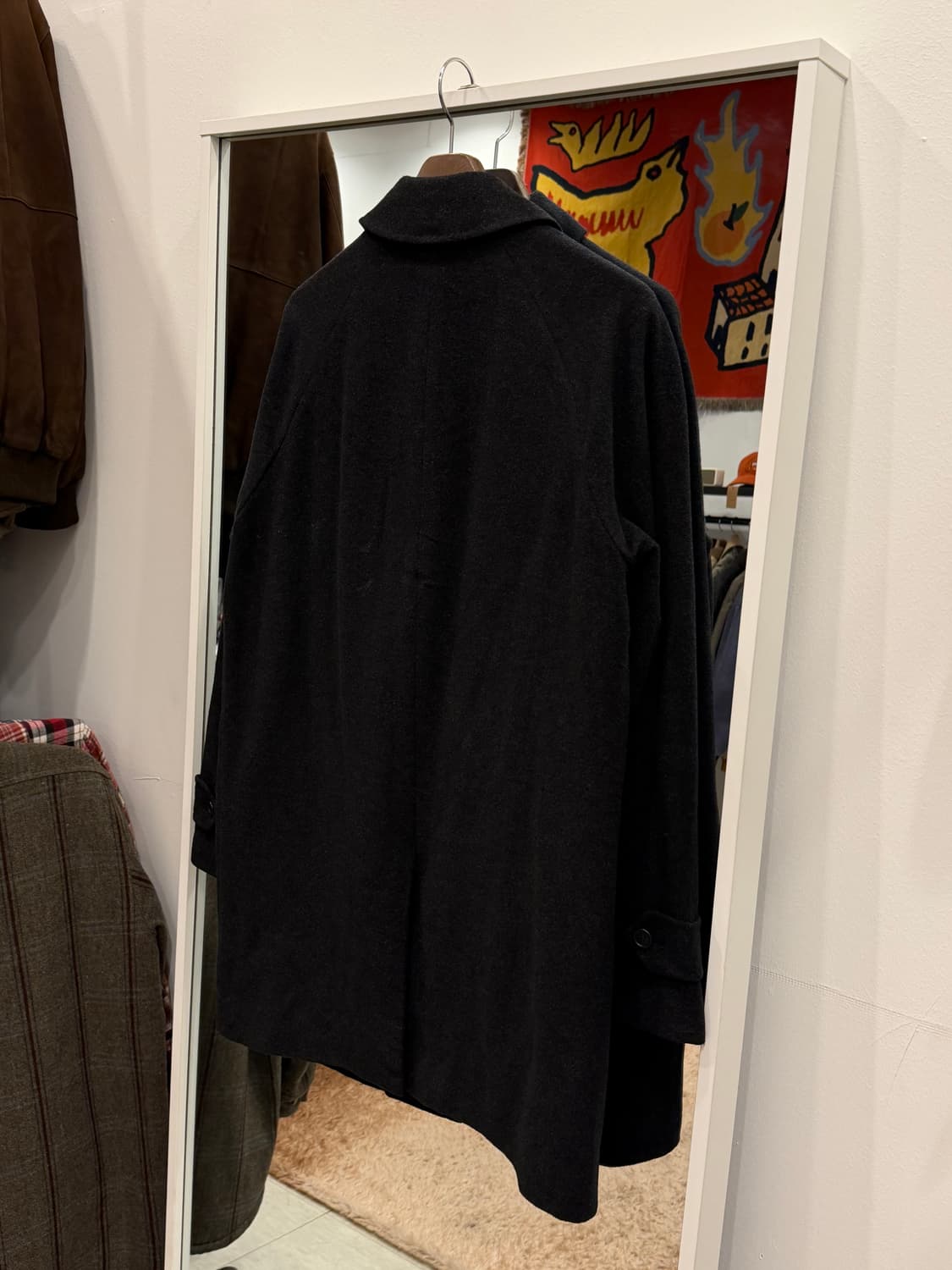 Farago 빈티지 캐시미어 코트 상품이미지5