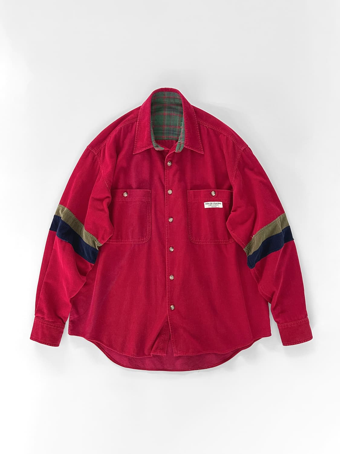 (Rare) 90s 꼼데가르송 Robe de Chambre 코듀로이 셔츠 상품이미지2