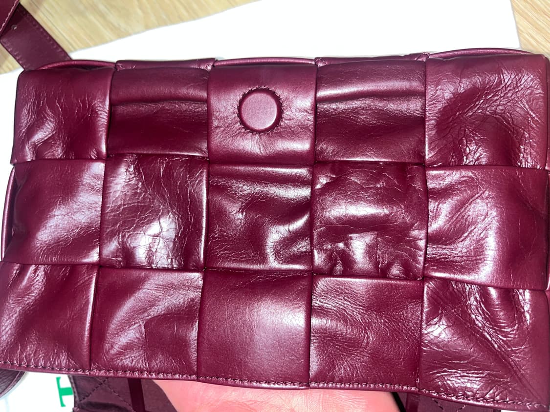 보테가베네타 카세트백 버건디 상품이미지8