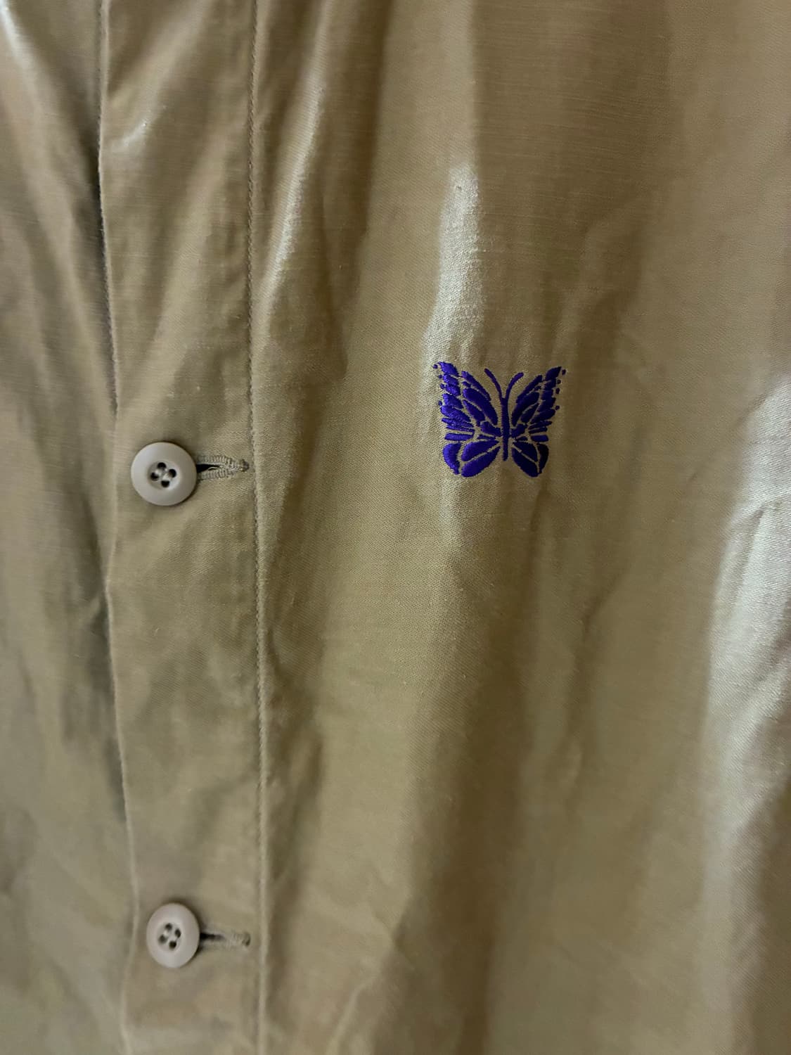 NeedlesS.C. ArmyShirt BackSateen - Mocha 상품이미지10