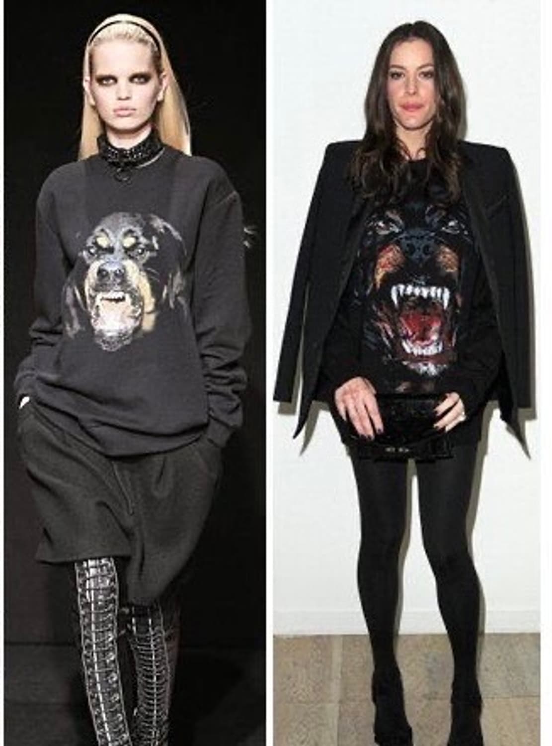 티시 지방시 로트와일러 맨투맨 12FW 상품이미지5