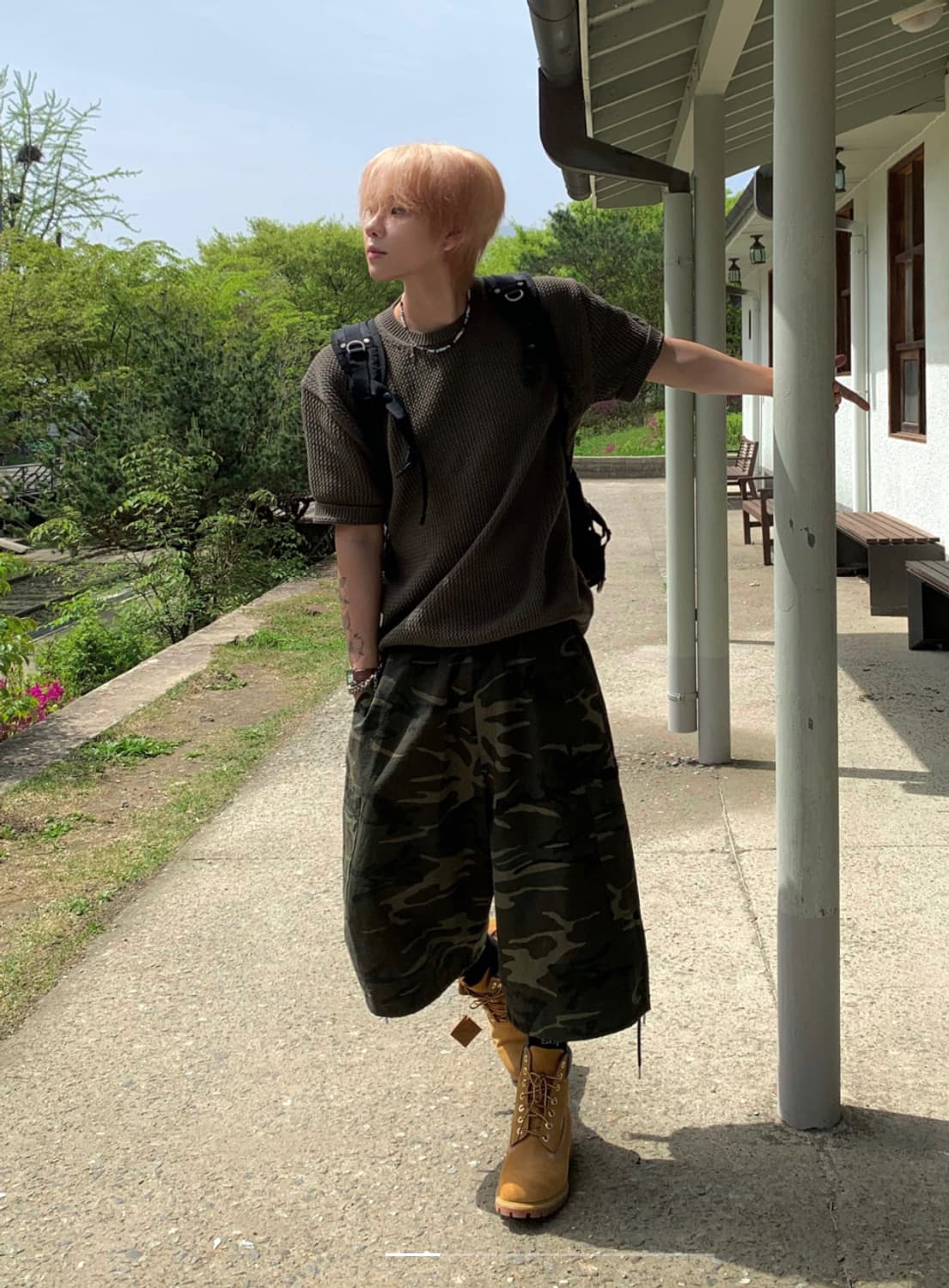 디서먼트 라운드 썸머 니트 상품이미지1