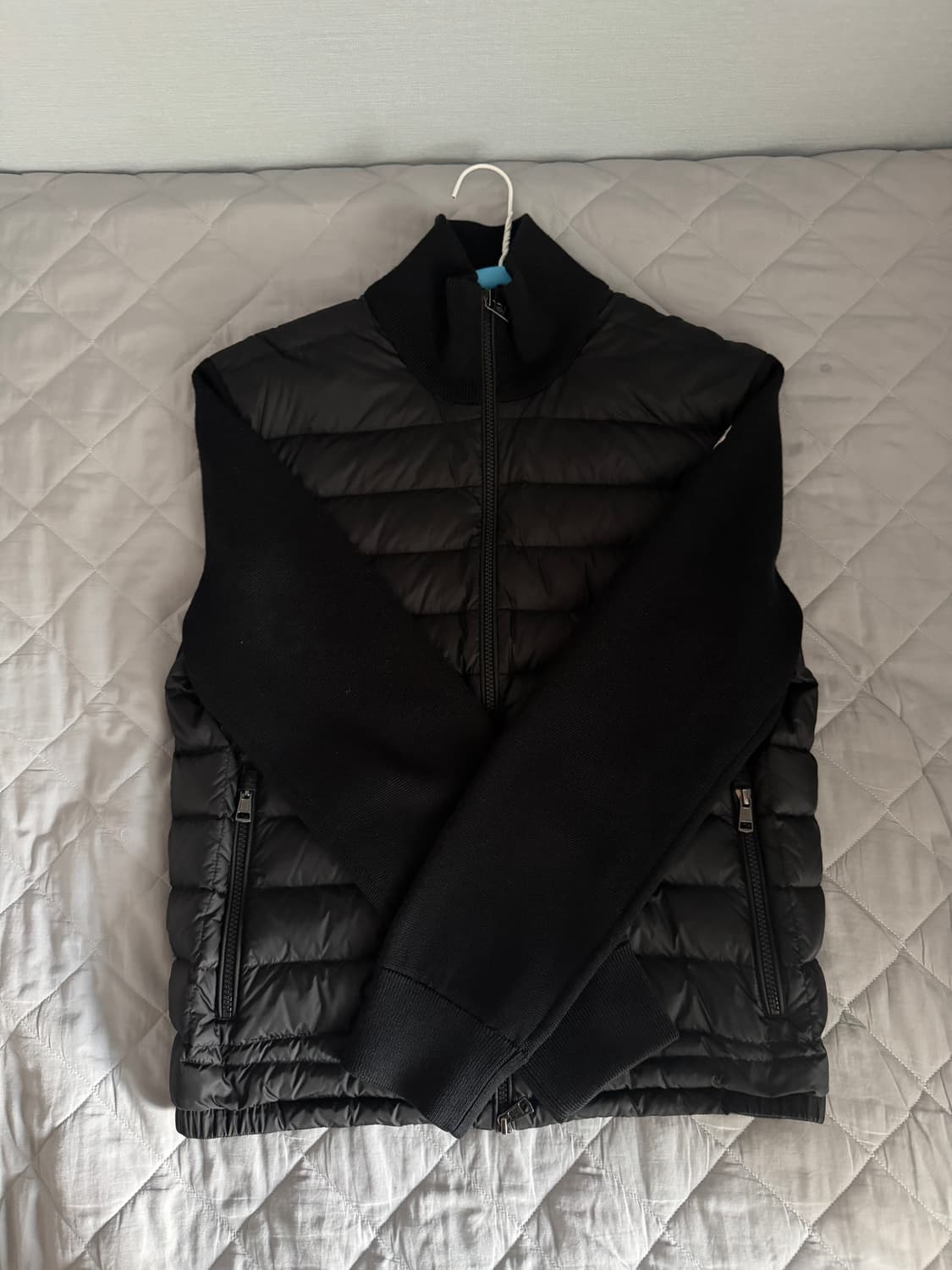 몽클레어 김현우 니트패딩 블랙M 상품이미지1