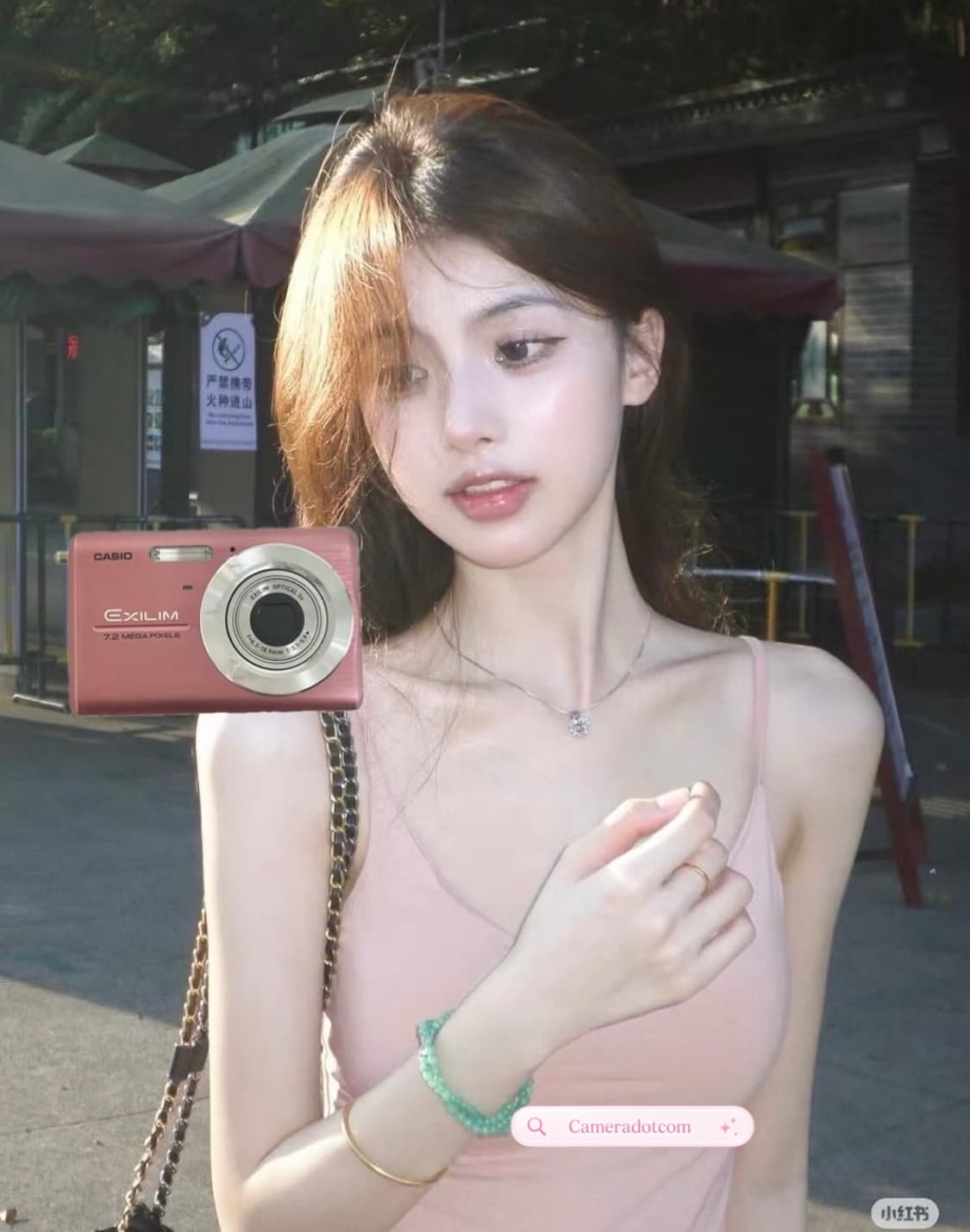 아이브가을희귀풀셋!) 카시오 엑슬림 z75 casio exilim 핑크 상품이미지2