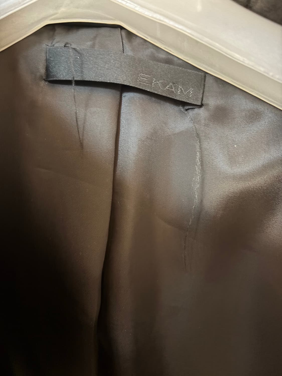 ekam 카우 레더 자켓 상품이미지7