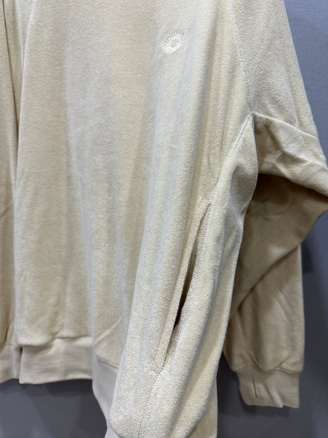 999 humanity-Logo terry mock neck 상품이미지4