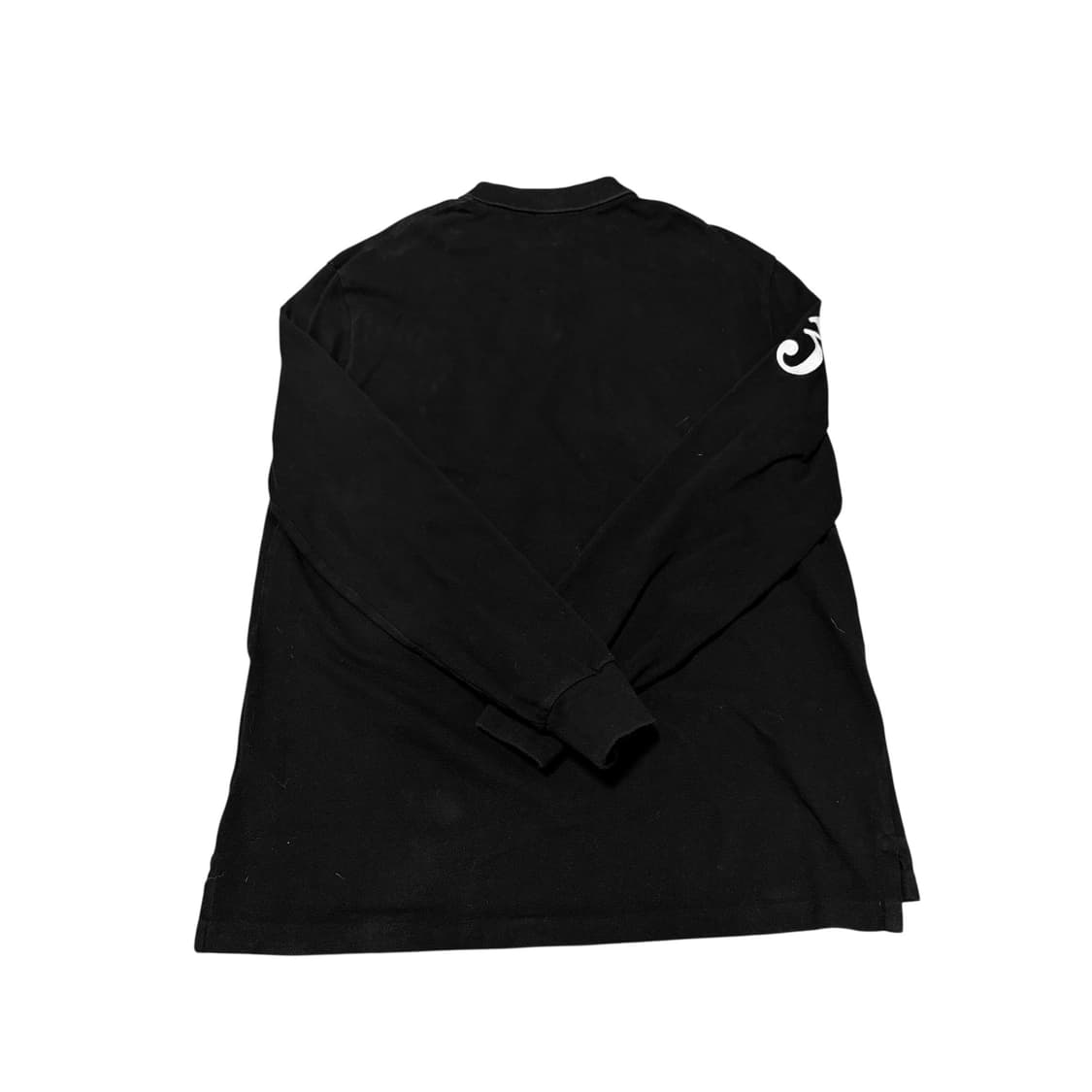 폴로 랄프로렌 화이트 빅포니 Pk 카라 롱 슬리브 상품이미지2