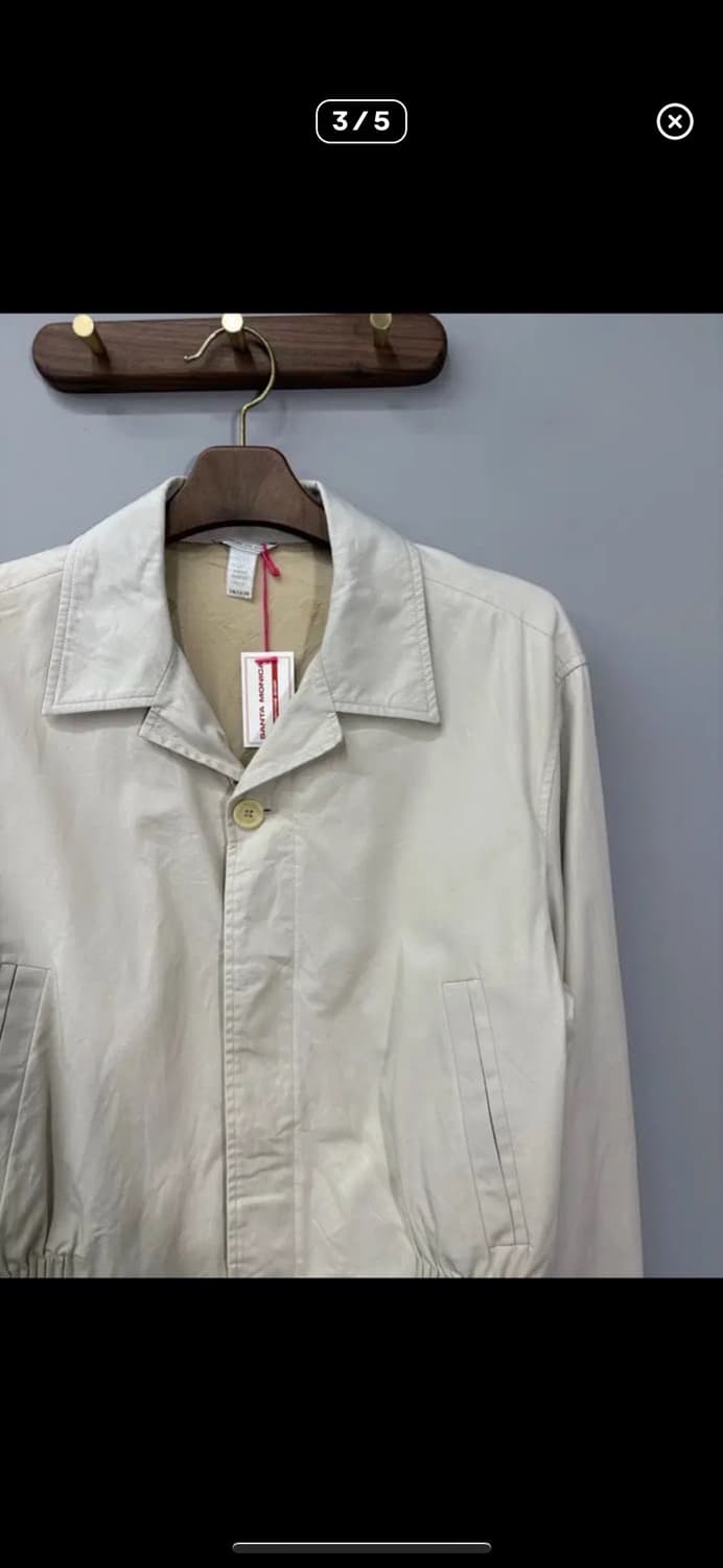 베르사체 코튼 블루종 자켓 A3459 상품이미지3