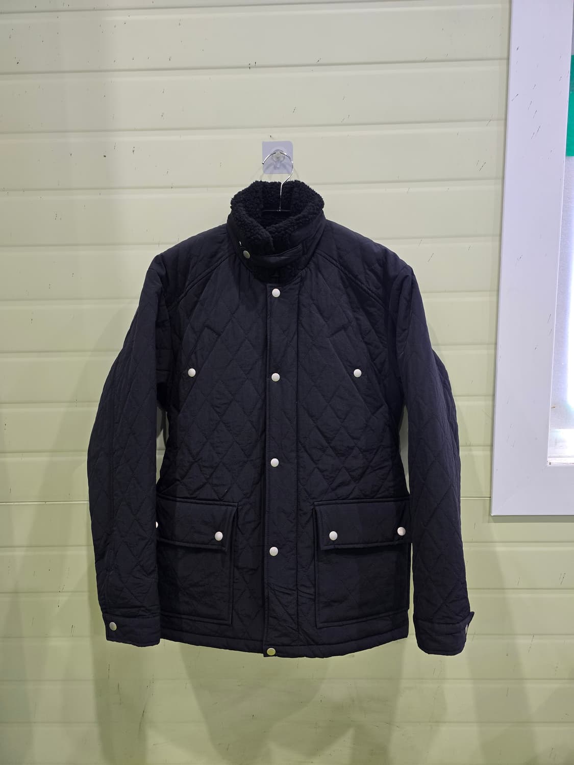 LOW CUT 블랙 퀼팅 자켓 L 상품이미지1