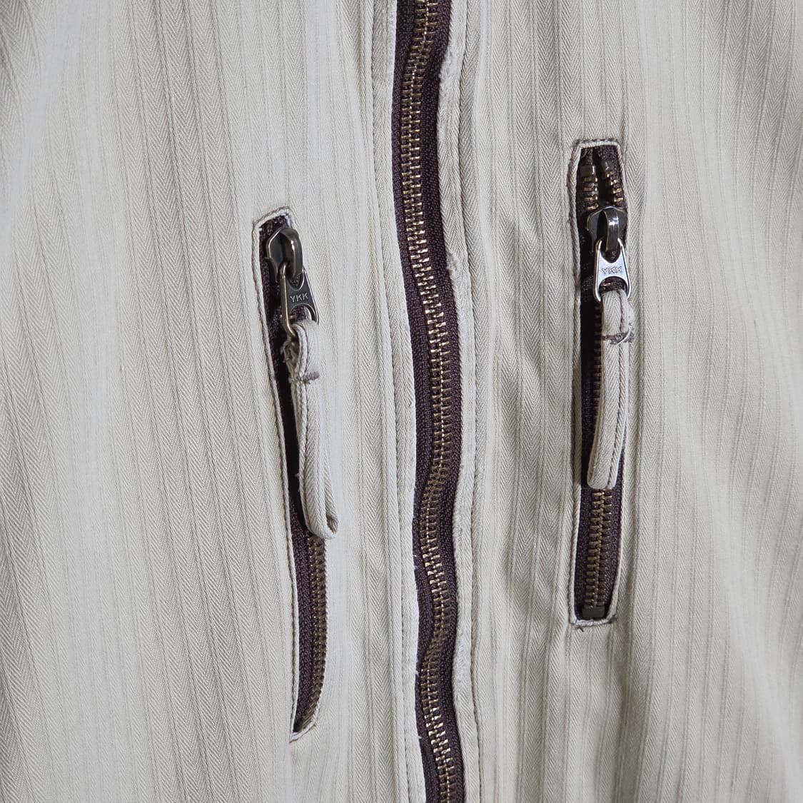 JPN 스트라이프 코튼 투웨이 자켓 상품이미지4