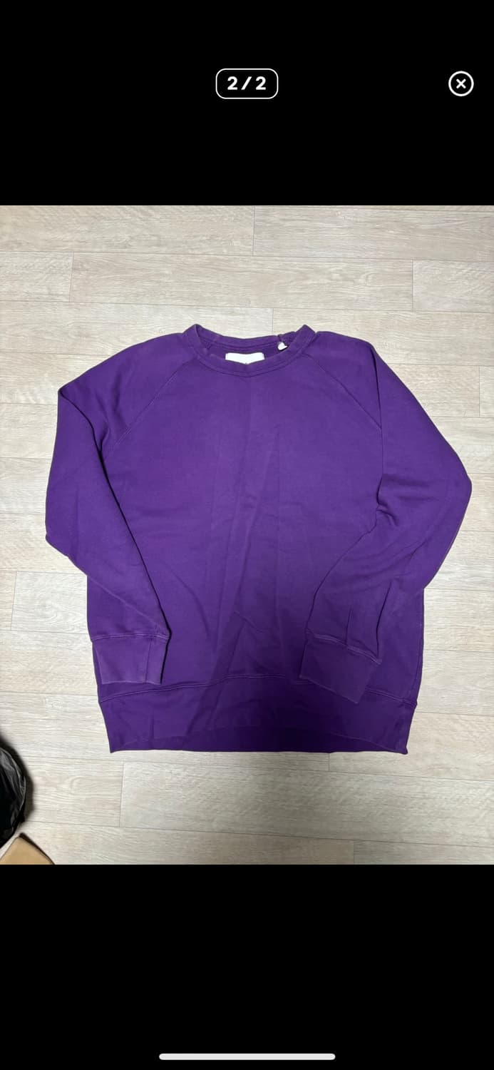 아워레가시 퍼펙트 맨투맨 퍼플 스웻셔츠 혁오 아이유 52 상품이미지1
