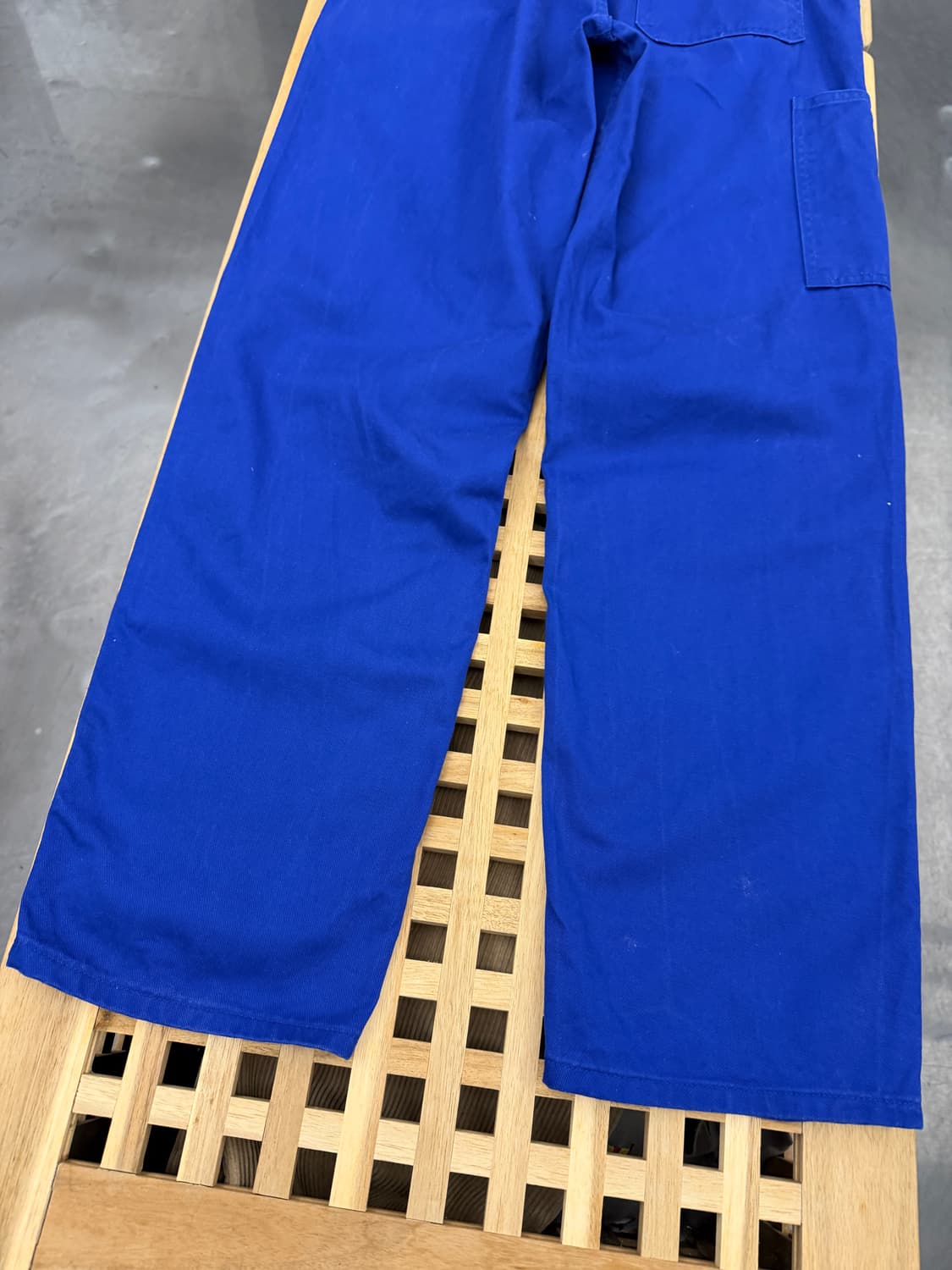 OLD VINTAGE WASHED BLUE FRENCH 프렌치워크팬츠 상품이미지10
