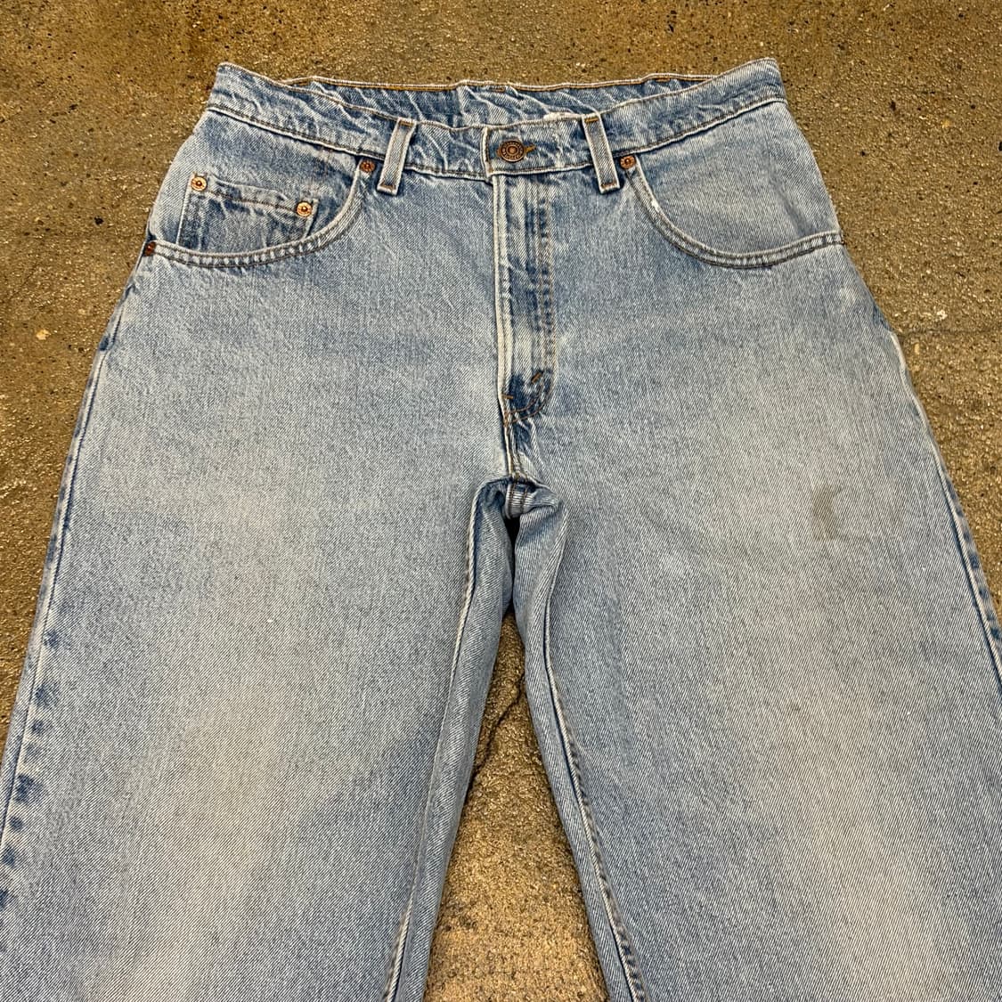 00s 미국빈티지 리바이스 550 연청 청바지 상품이미지2