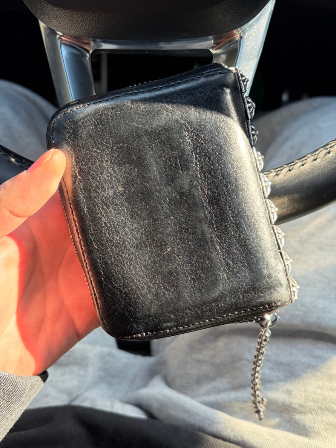 크롬하츠 피라미드 반지갑 상품이미지3