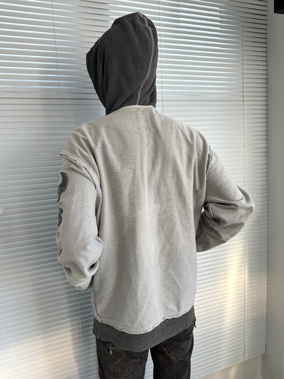 캘빈 클라인 그런지 레이어드 후드집업 상품이미지4