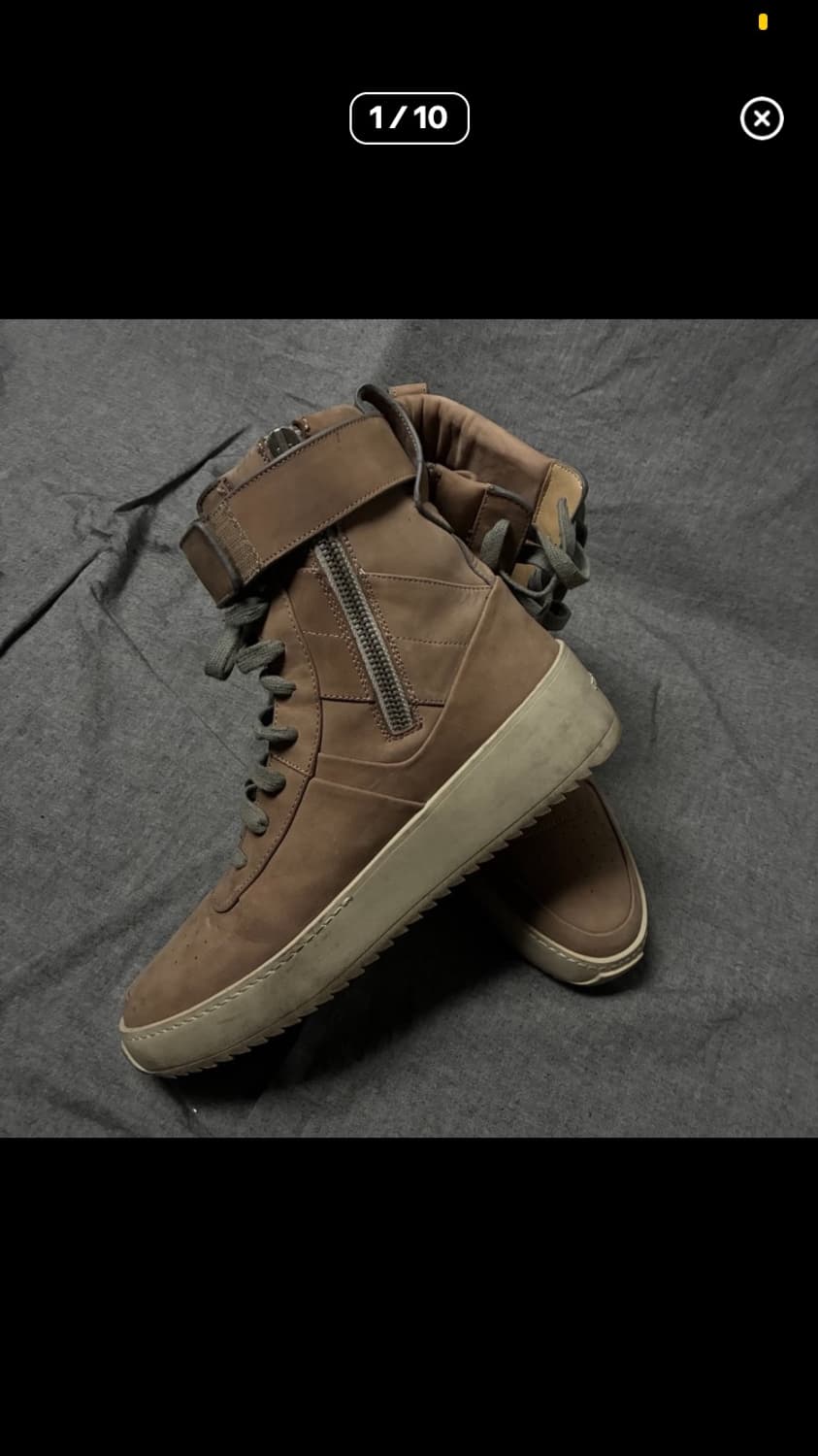 Fear of God 밀리터리 스니커즈 하이탑 상품이미지1