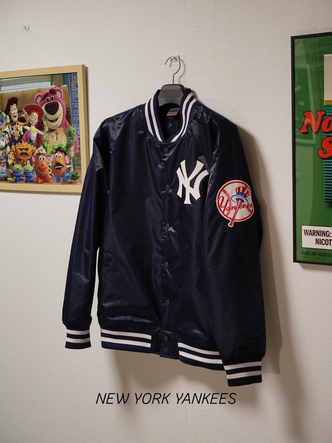 New York Yankees 바시티 자켓 상품이미지1
