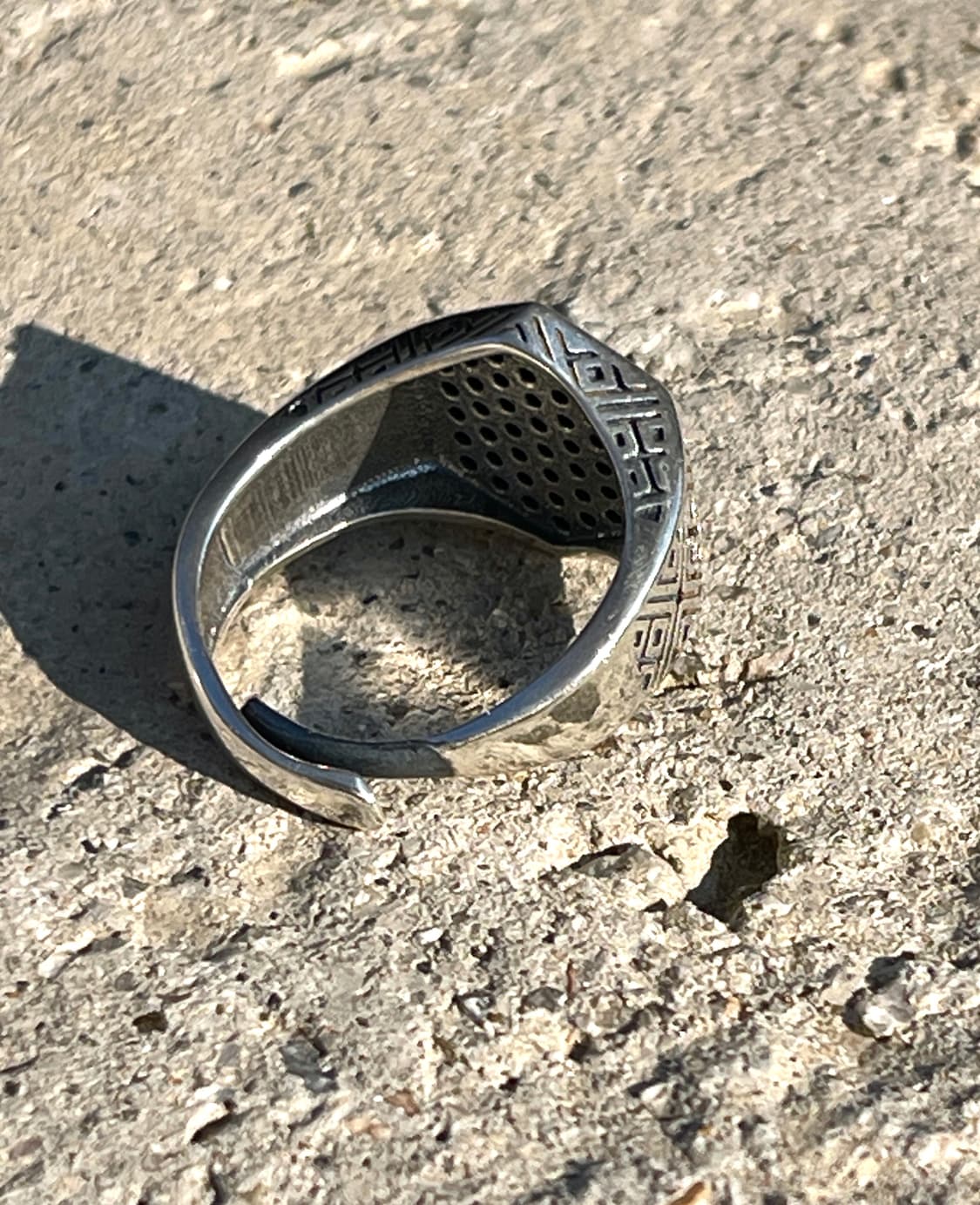 오닉스 실버 시그넷 링 (Sterling Silver 925) 상품이미지5