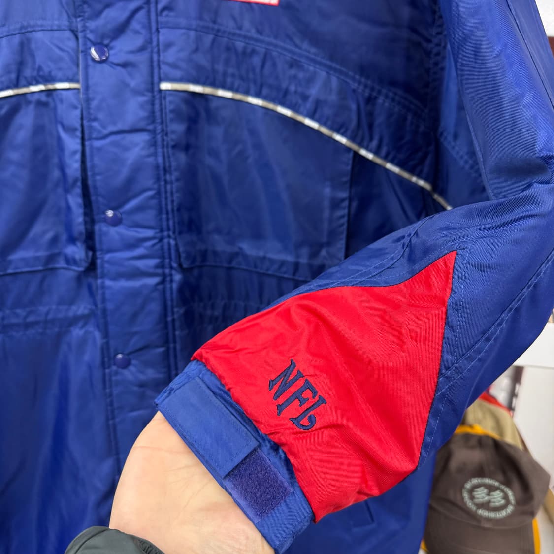 90s NFL 뉴욕 자이언츠 점퍼 (2XL)   상품이미지5