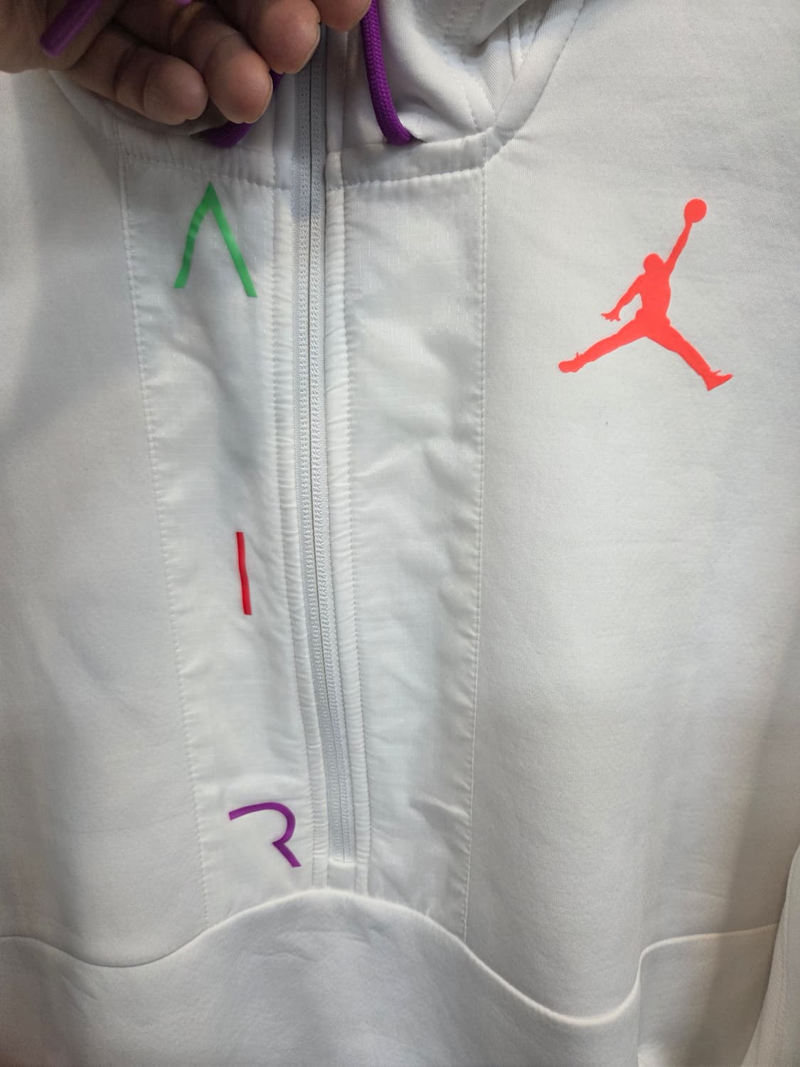 조던 에어플리스 아노락 후드티 m 상품이미지6