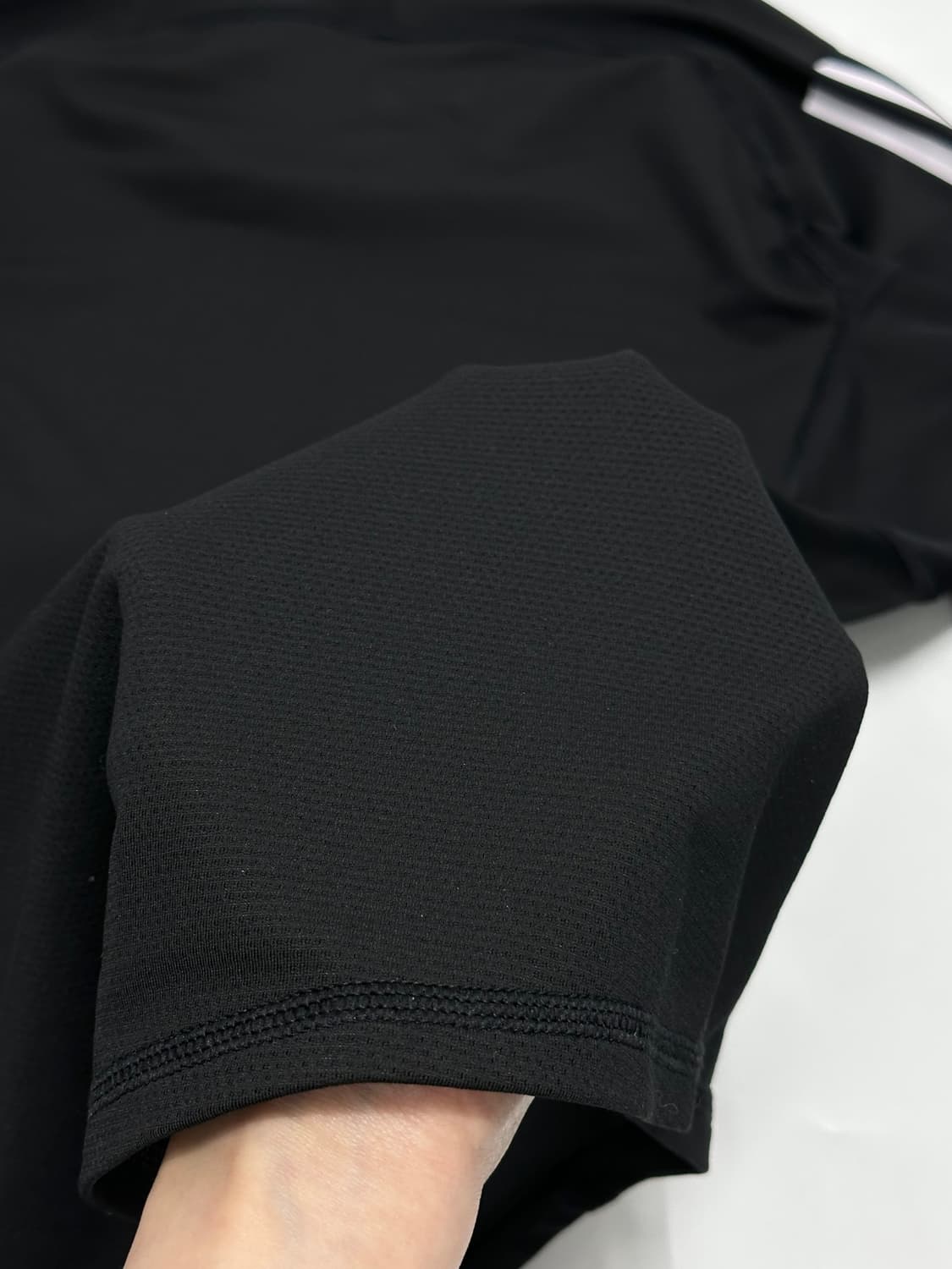 아디다스 알파스킨 삼선 기능성 롱슬리브 져지 긴팔티셔츠 상품이미지7