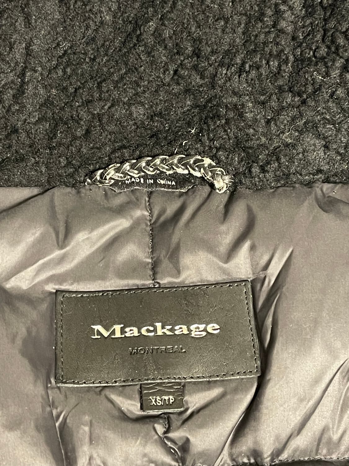 (정품) 맥케이지 케리 여성 패딩 네이비 XS(38) 상품이미지6