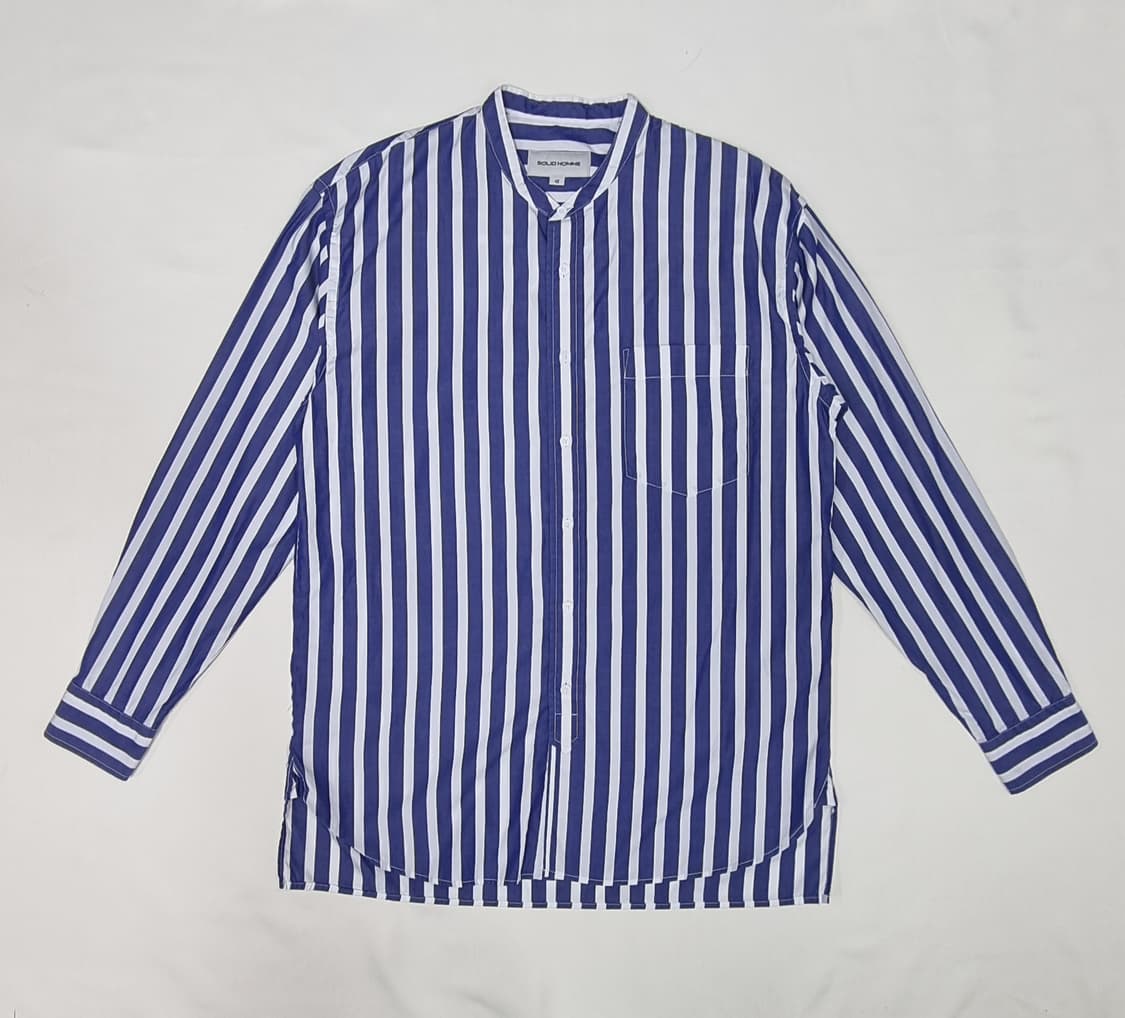 솔리드옴므 라운드 카라 스프라이트 셔츠 L _ 남성 상품이미지1