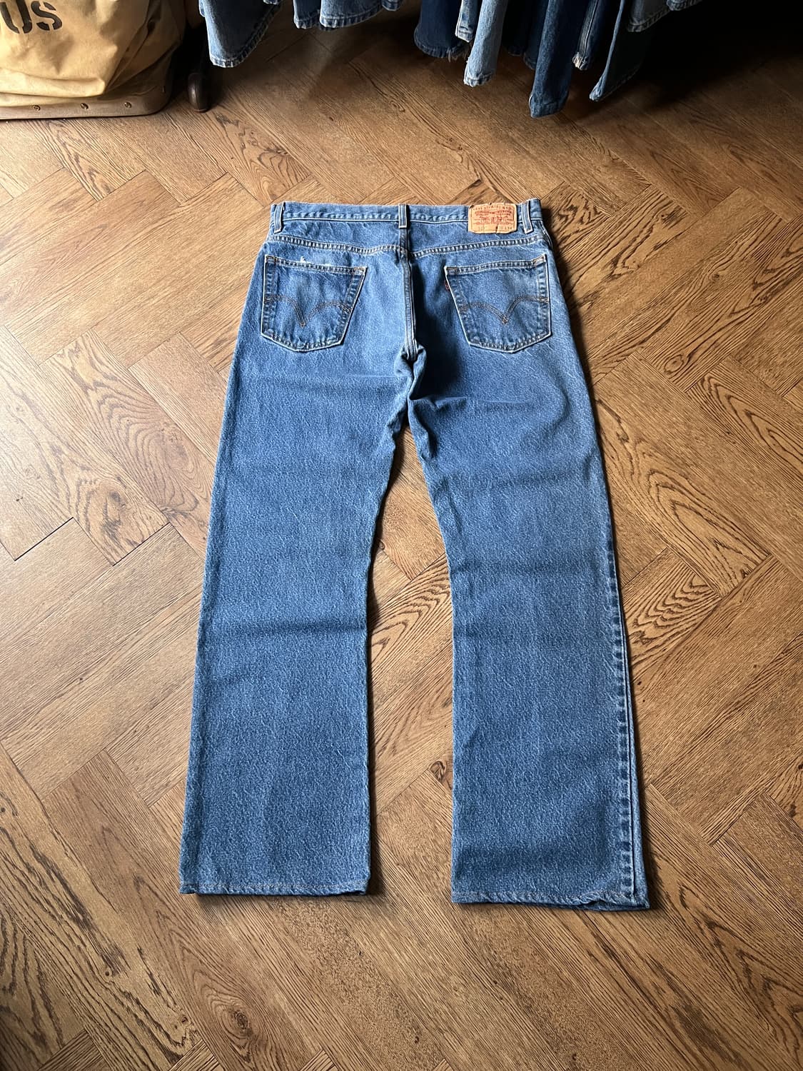 [36]리바이스 517 미디엄블루 플레어진 F13 상품이미지7