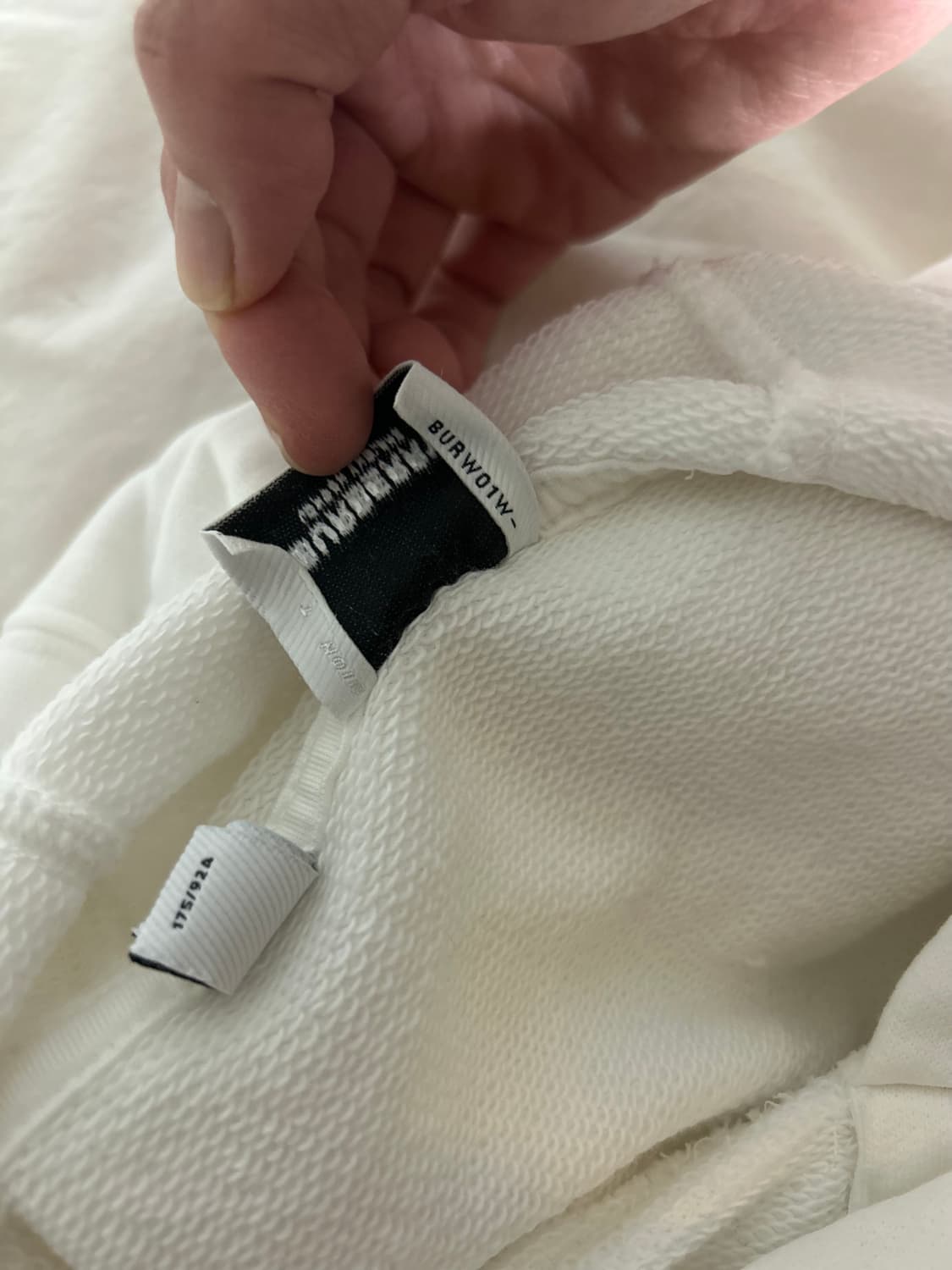 버버리 호스페리 프린트 코튼 후드 화이트 상품이미지8