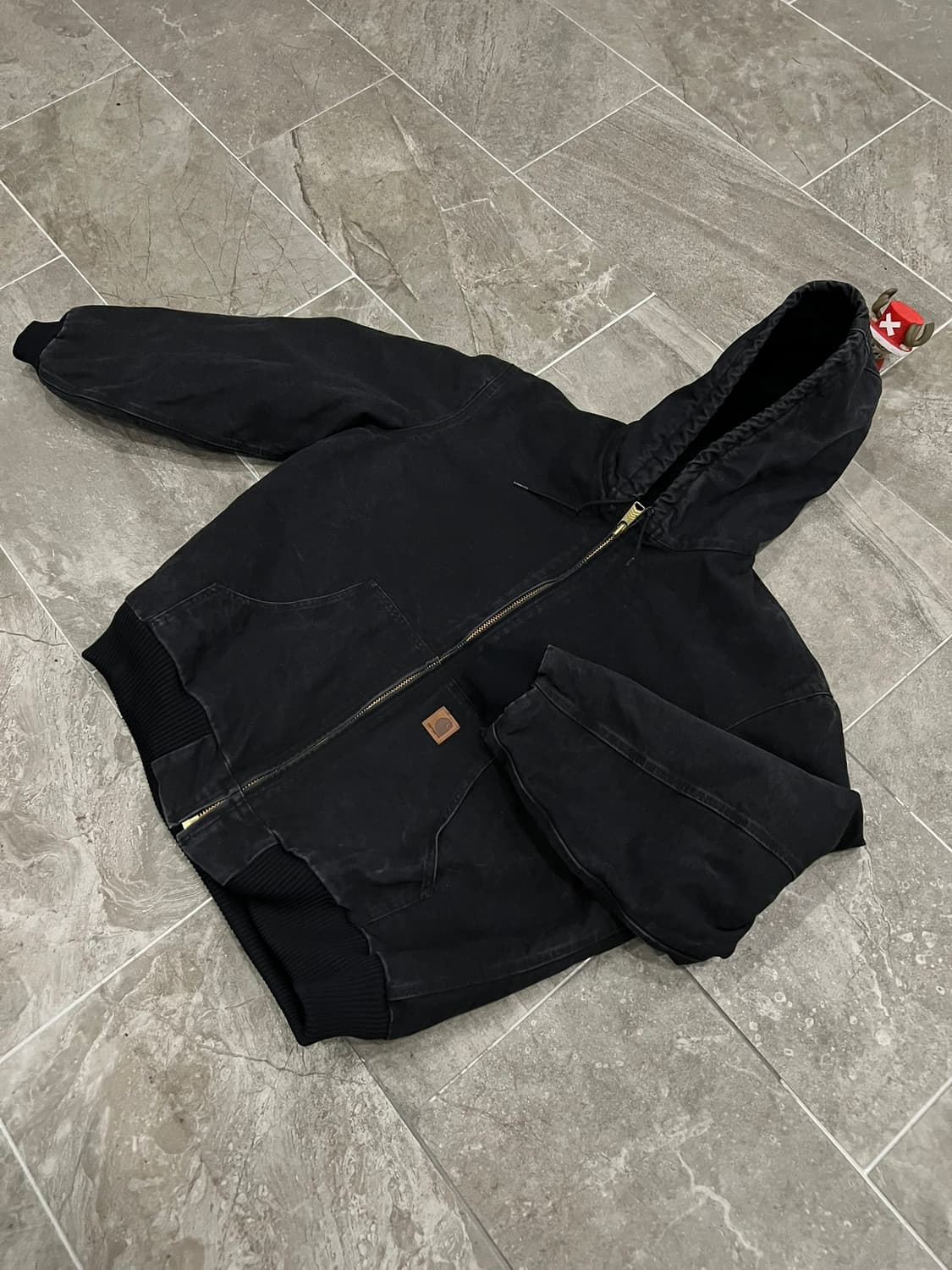 (XL) 칼하트 덕 액티브 후드자켓 J130 BLK 블랙 상품이미지8