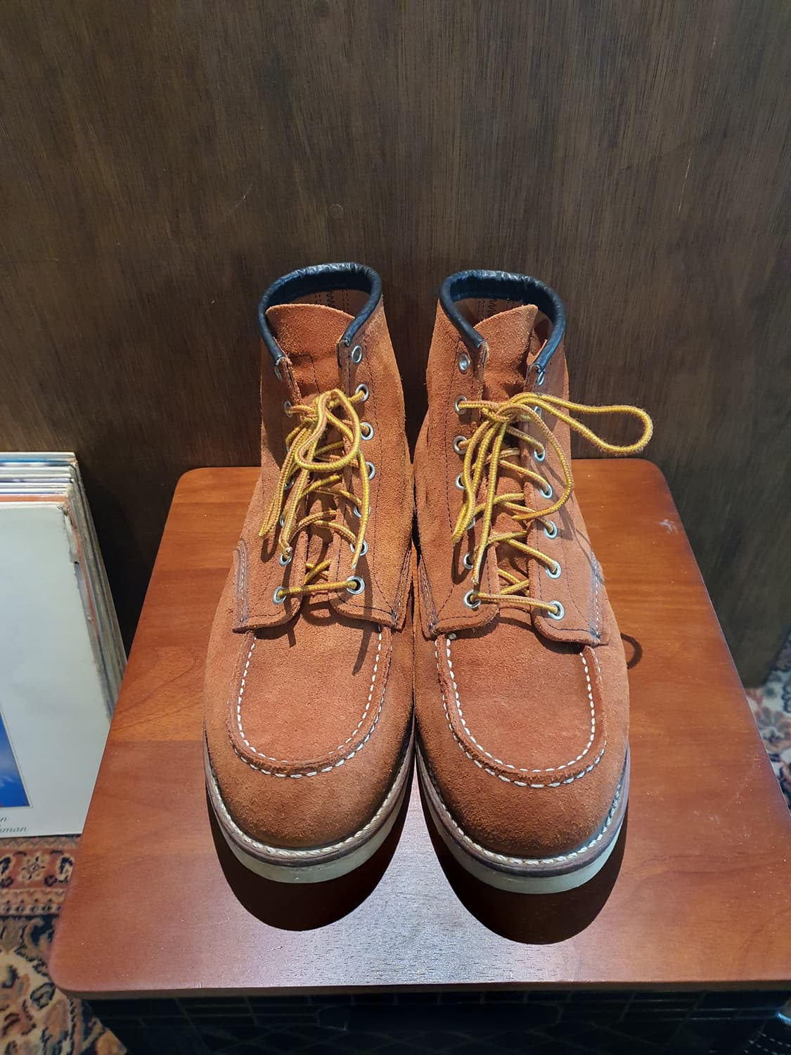 레드윙 6인치 목토 8810 스웨이드 브라운 (10E) 상품이미지5