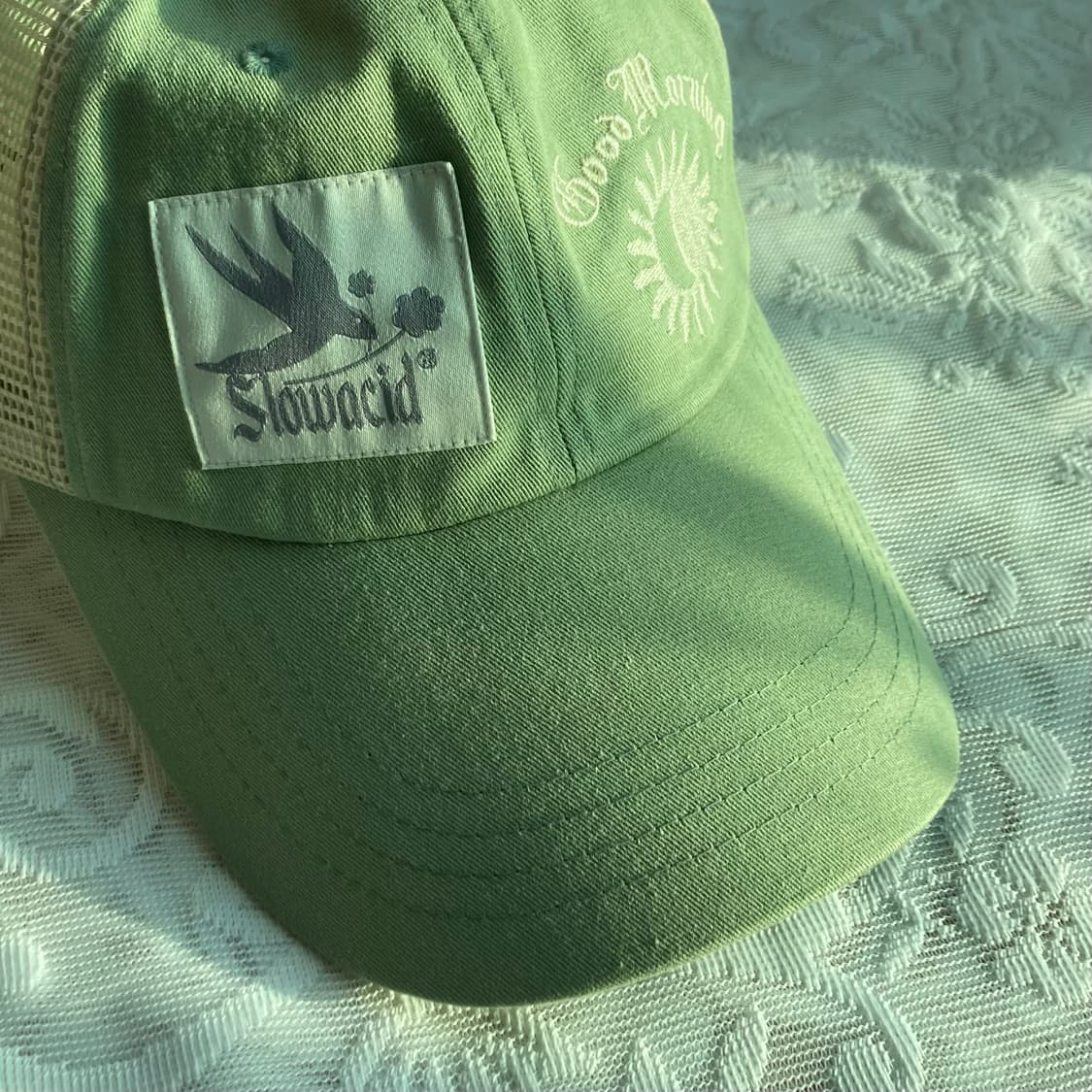 Bird label mesh ball cap 상품이미지2