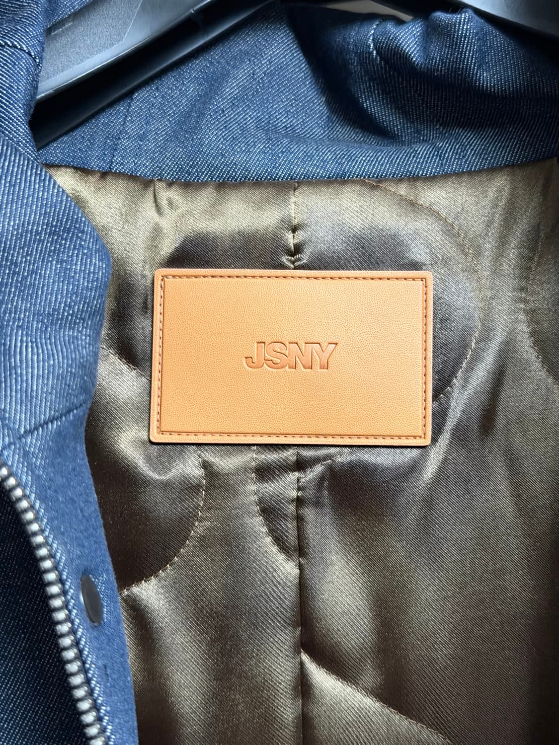 질스튜어트뉴욕 데님 오버사이즈 코트 M 상품이미지4