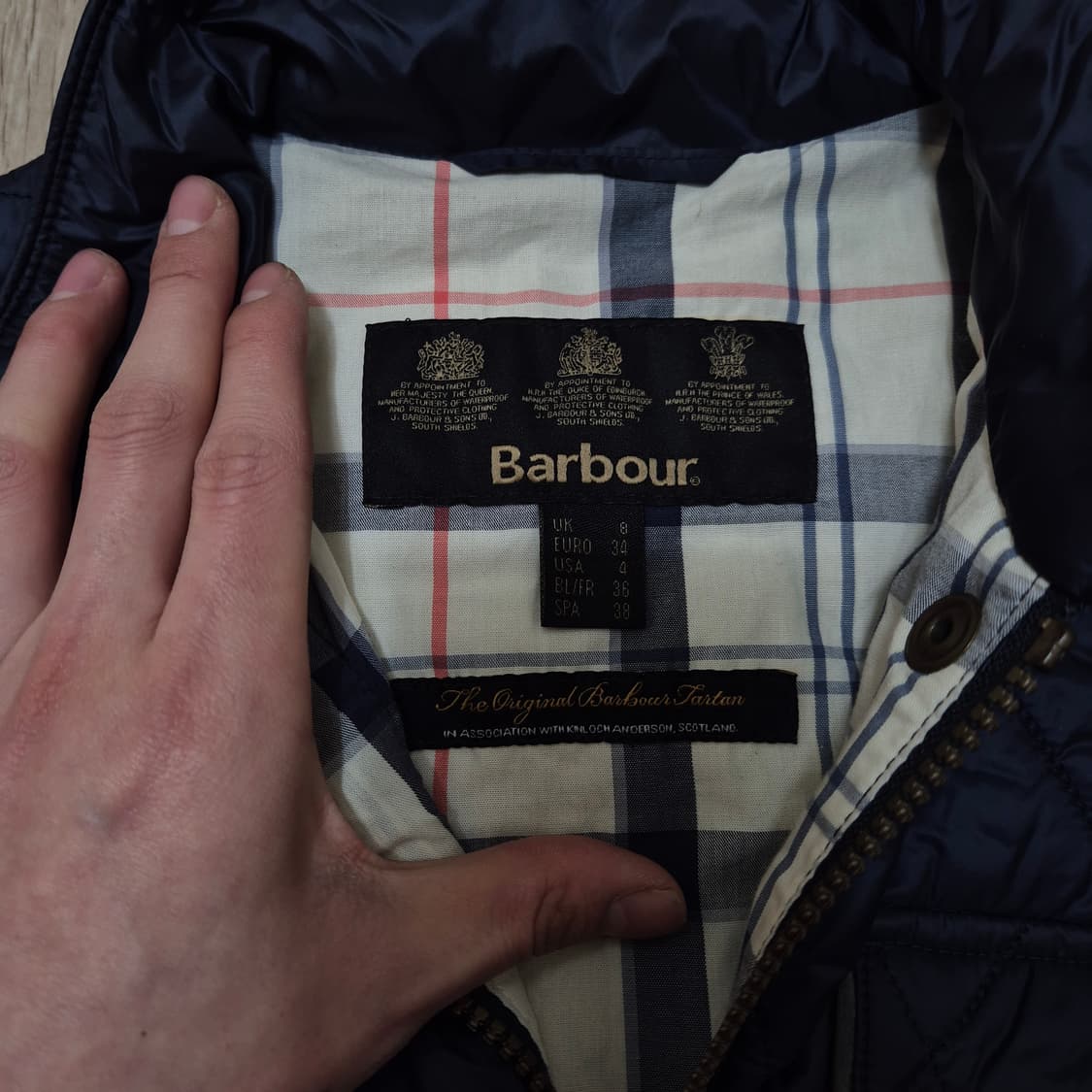 바버 여성 인터내셔널 퀼팅자켓 (8) 상품이미지5