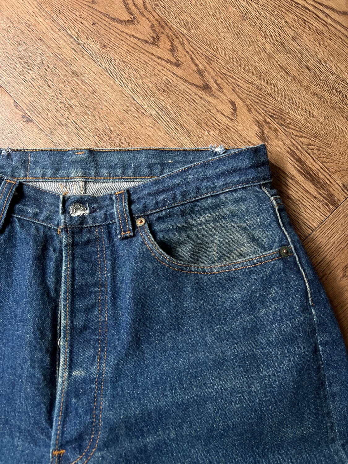 [34]80's 리바이스 501 Made in USA 데님 팬츠 S17 상품이미지3
