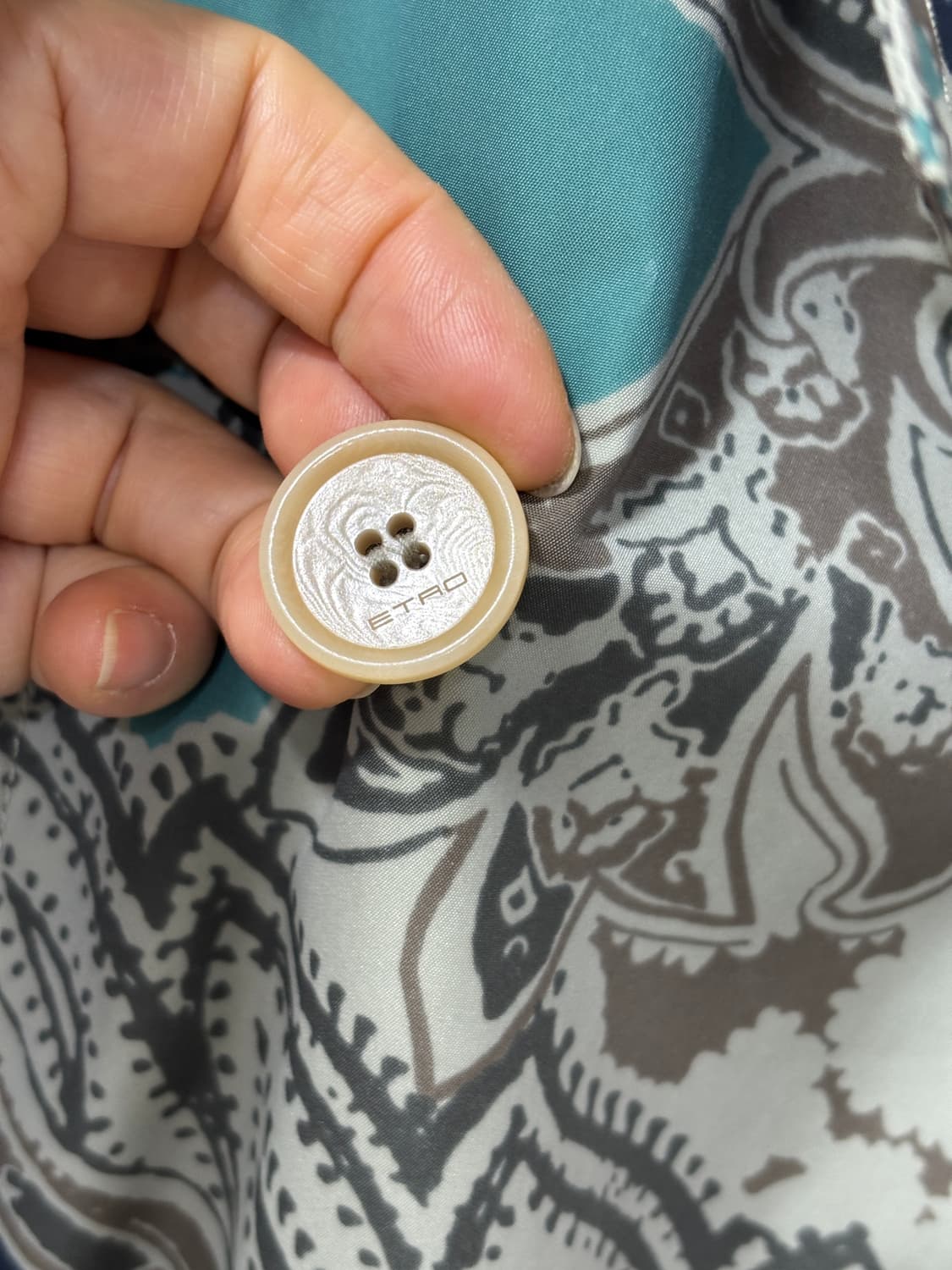 정품)에트로 페이즐리 트랜치 상품이미지5