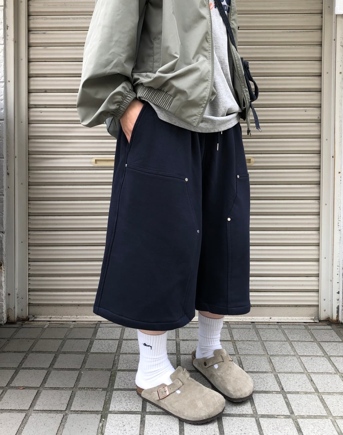 아와이 패치 트레이닝 버뮤다 팬츠 판매 상품이미지1