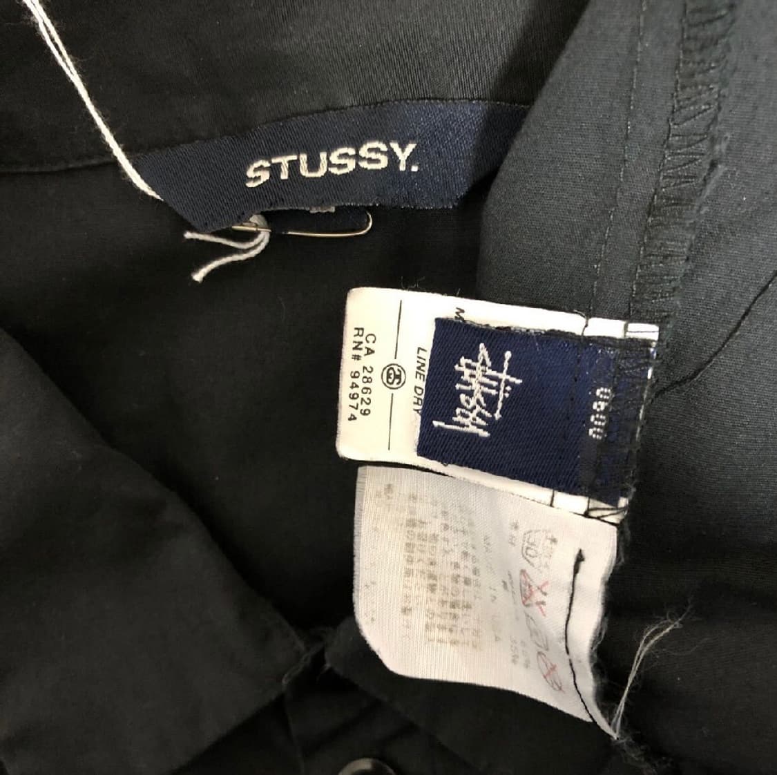 Stussy 스투시 워크셔츠 블랙 상품이미지7