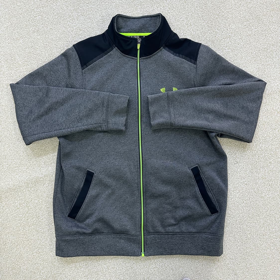 XL 언더아머 기모 져지 집업 자켓 0317D 상품이미지1